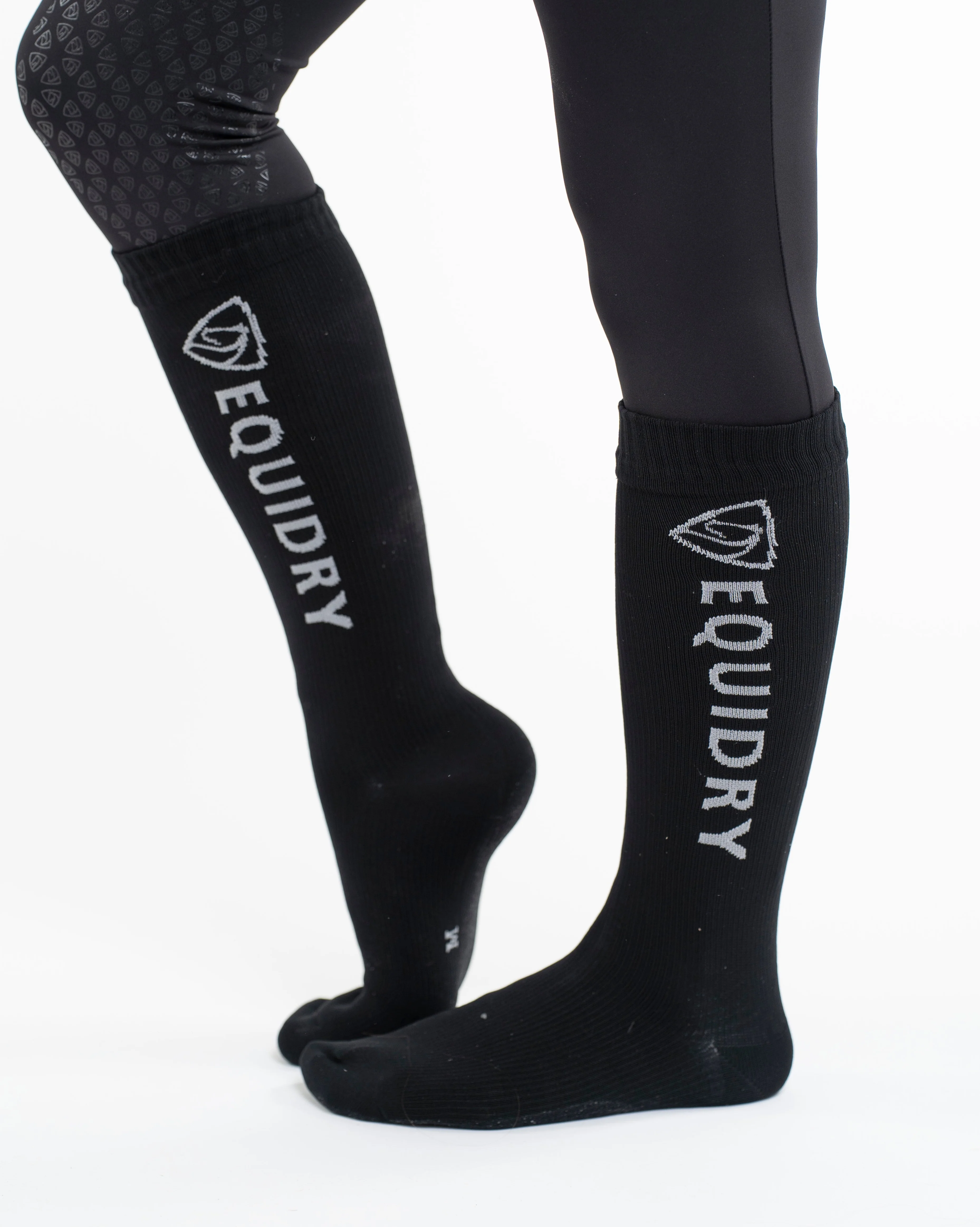 EQUIDRY Waterproof Socks | Black/Grey - Image 3