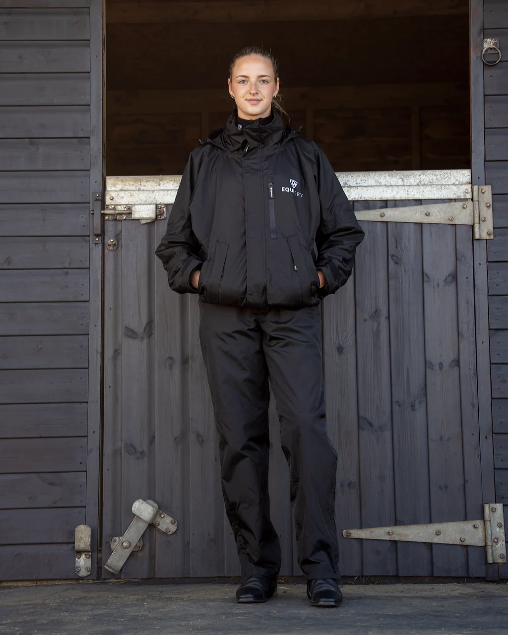 Waterproof Trousers Fleece Lined | Women's | Black - Image 10
