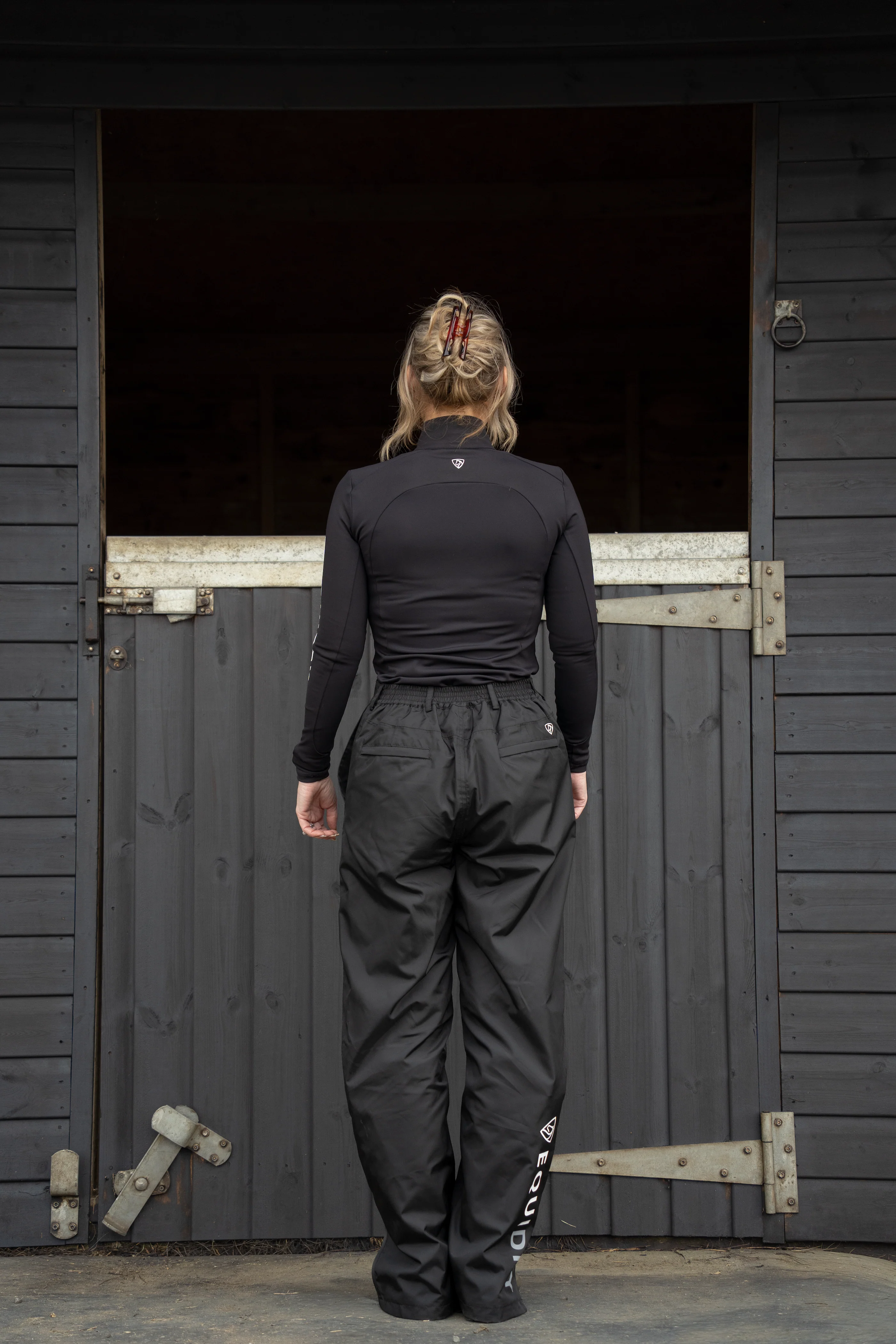 Waterproof Trousers Fleece Lined | Women's | Black - Image 12