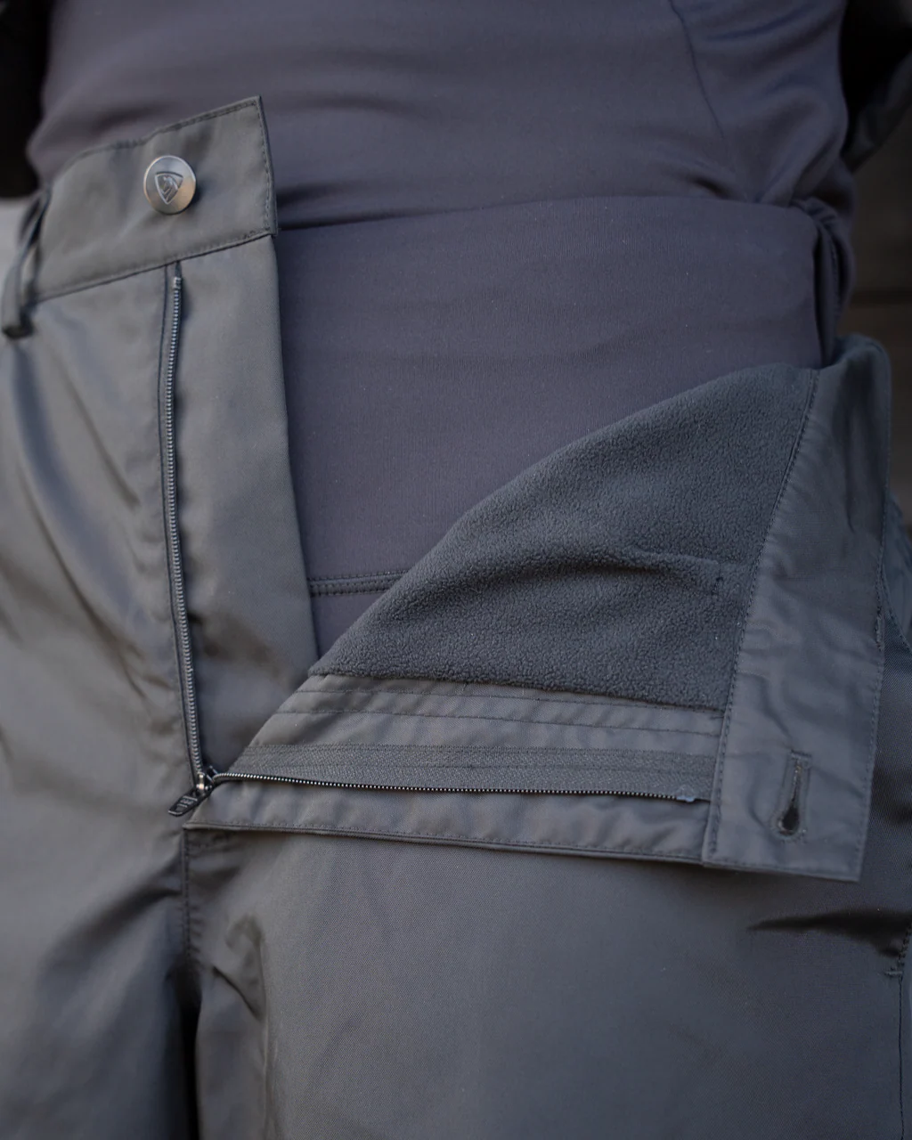 Waterproof Trousers Fleece Lined | Women's | Black - Image 6