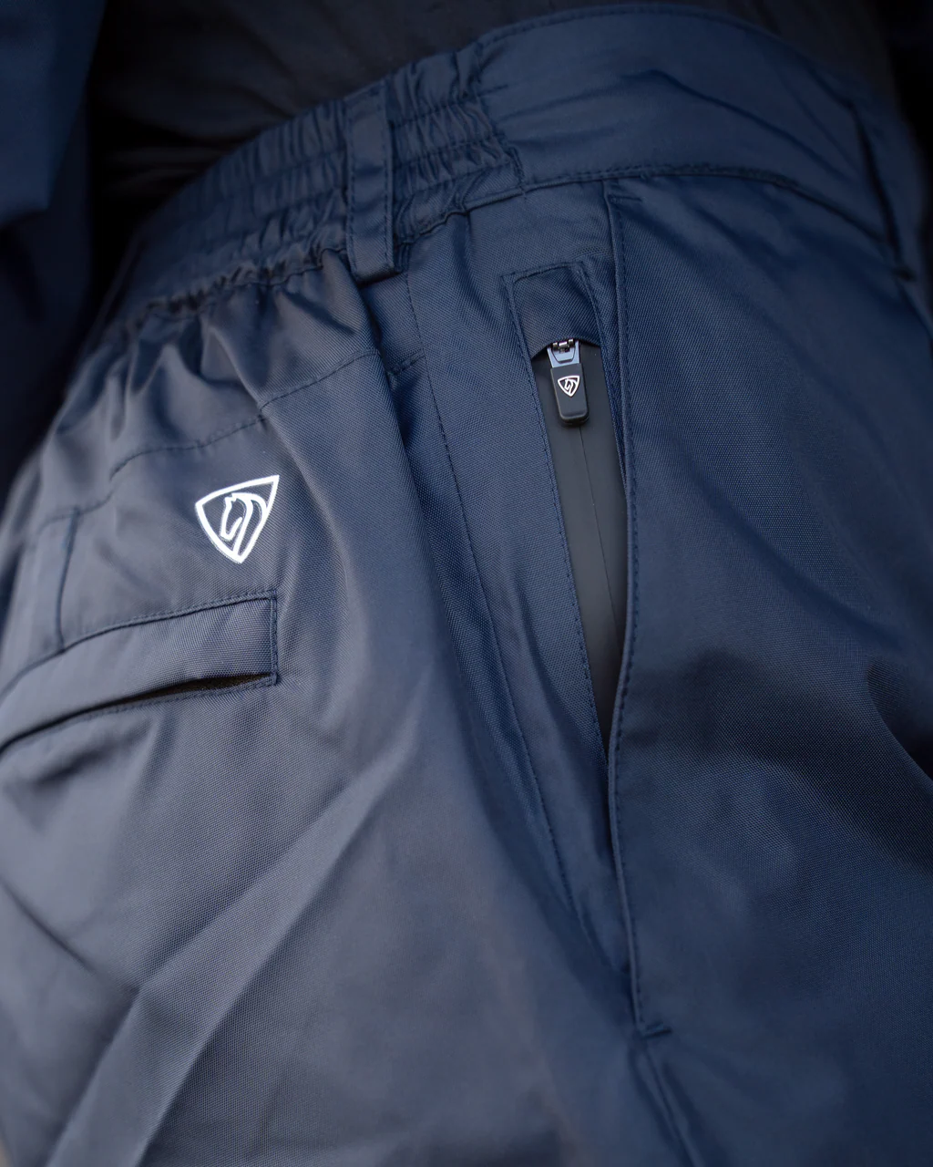 Waterproof Trousers Fleece Lined | Women's | Navy - Image 3
