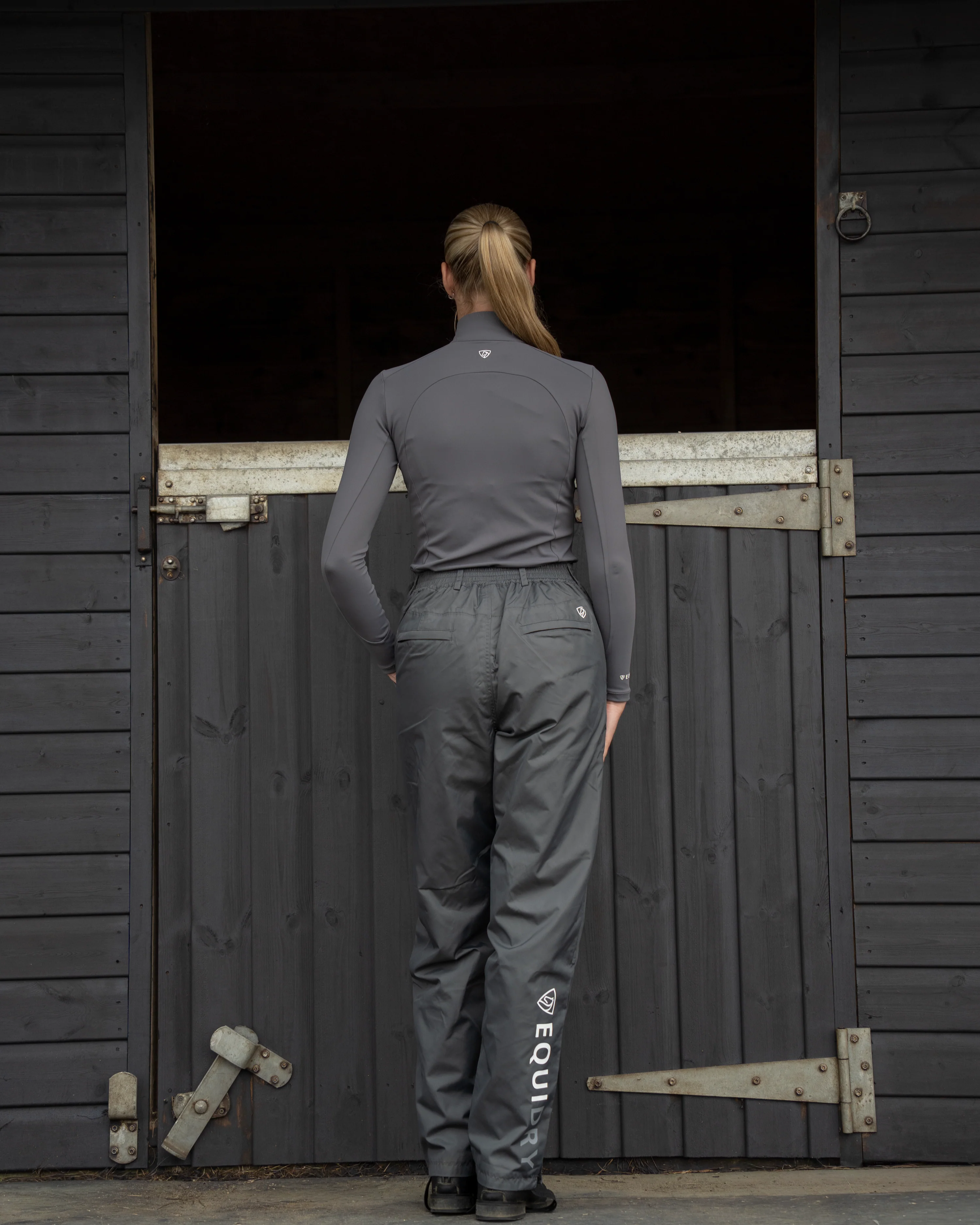 Waterproof Trousers Fleece Lined | Women's | Grey - Image 4