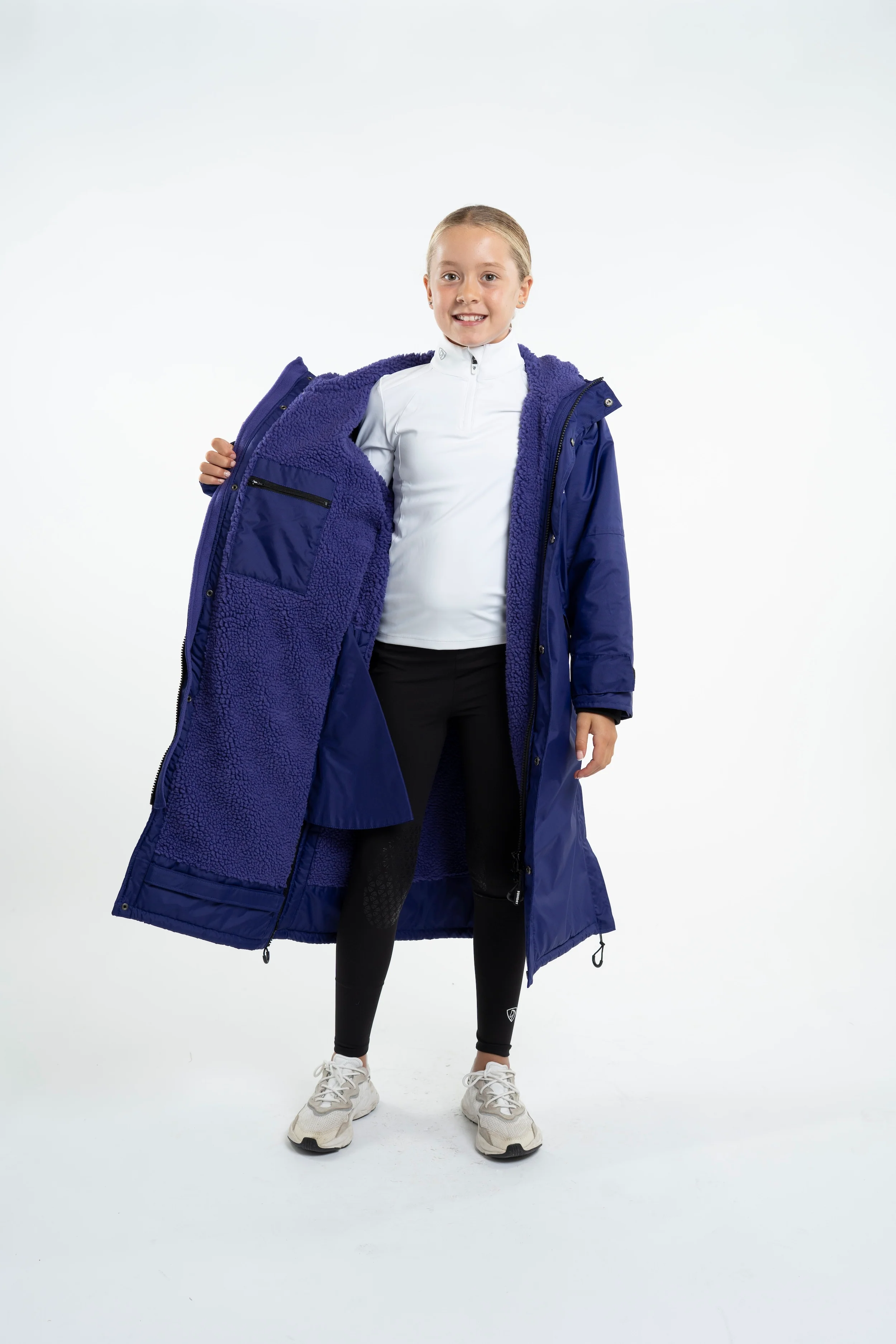 Evolution Children's | Thick Fleece | Purple/Purple - Image 5
