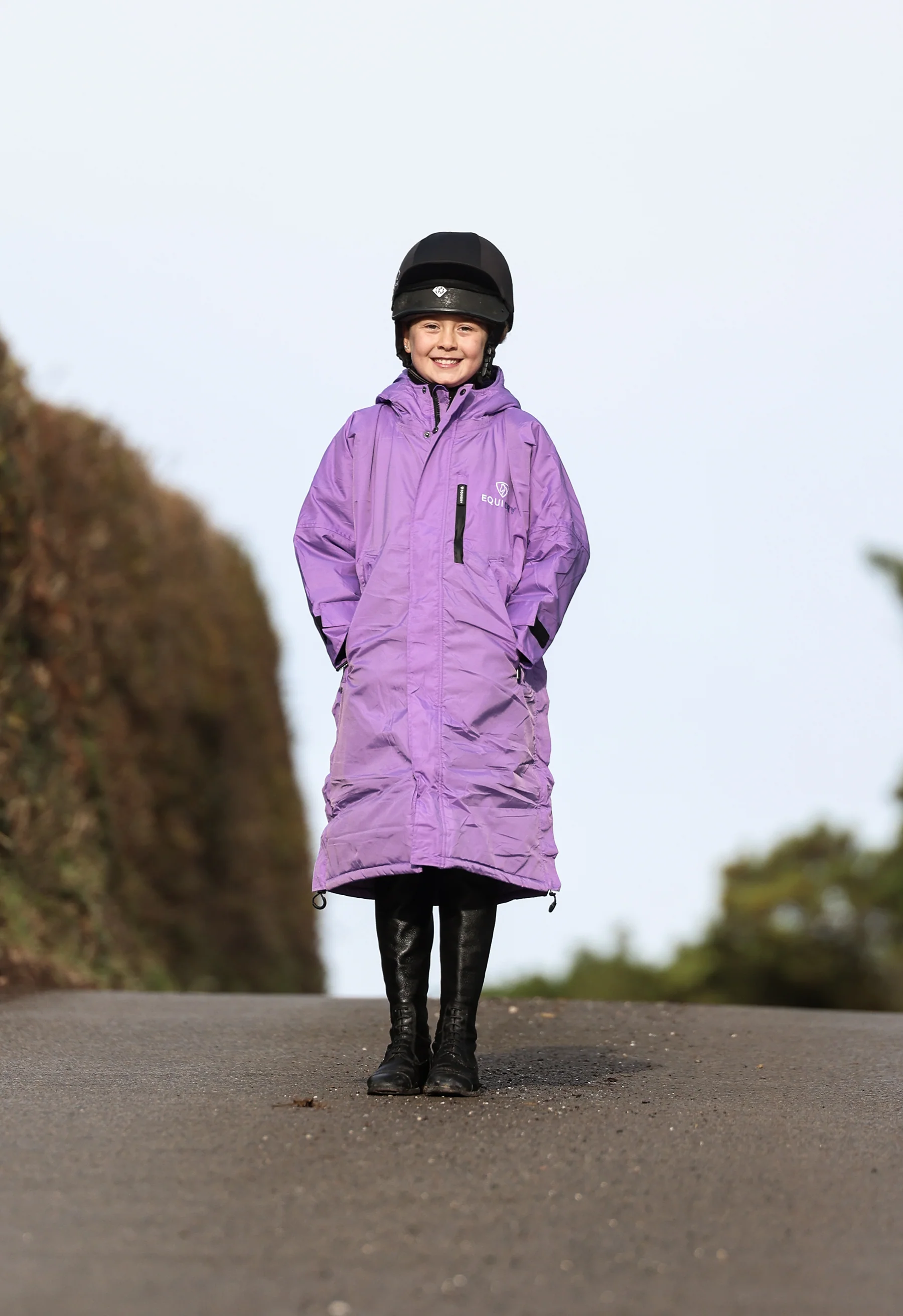 Evolution Children's | Thick Fleece | Violet/Purple - Image 2