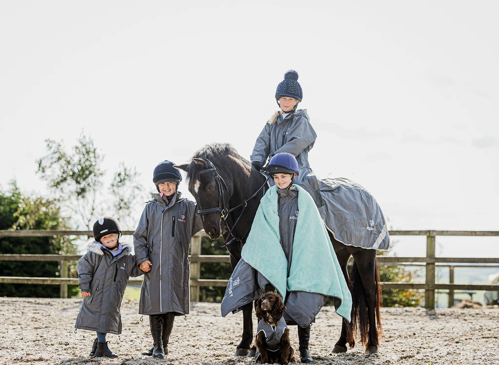 Evolution Children's | Thin Fleece | Reflective | Grey/Penelope Pink - Image 3
