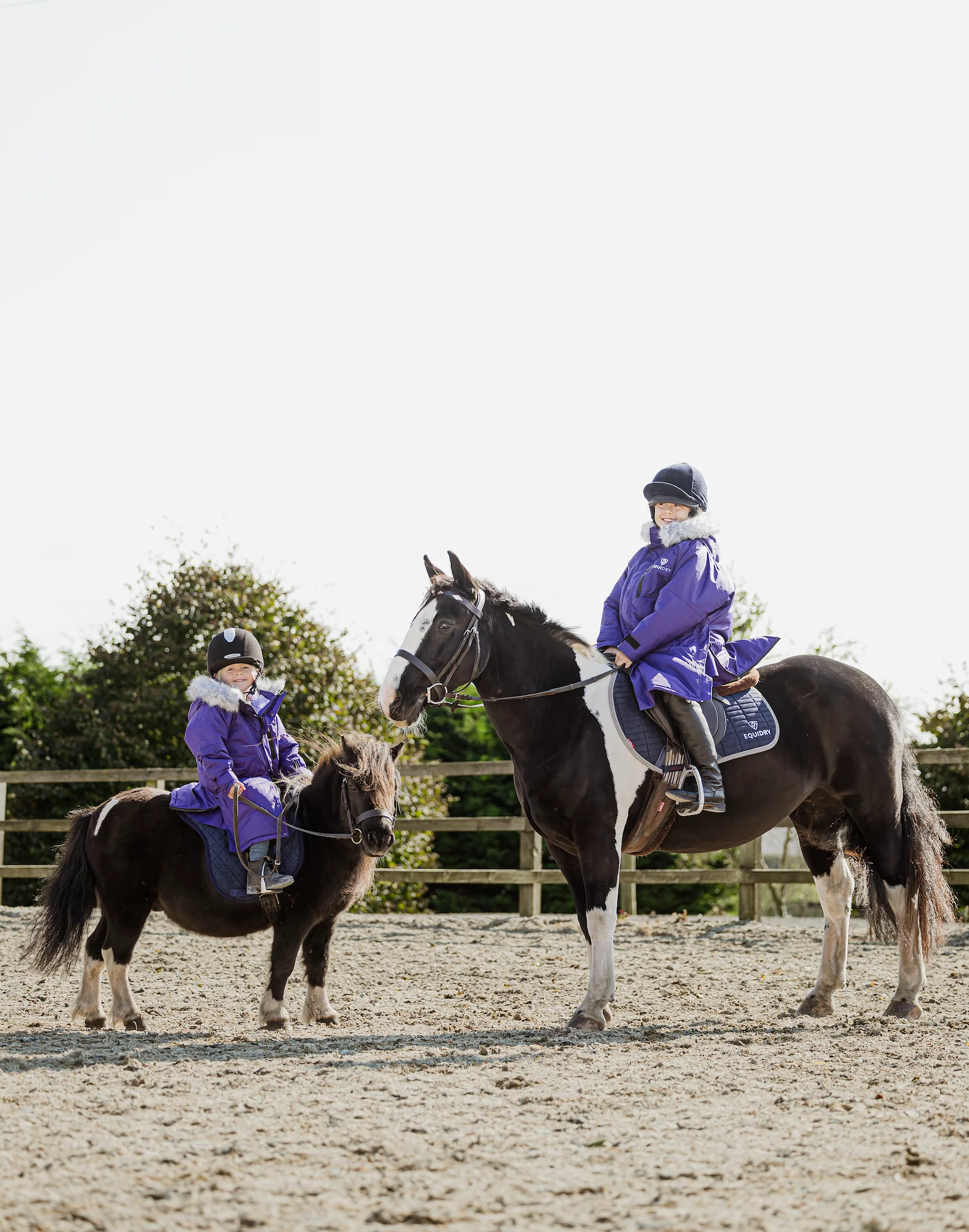 Evolution Children's | Thick Fleece | Fur Hood | Purple - Image 2