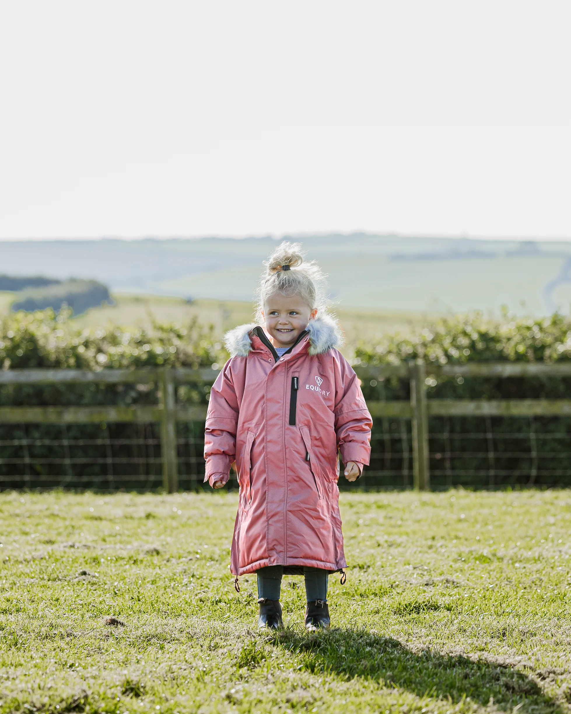 Evolution Children's | Thick Fleece | Dusky Pink - Image 3