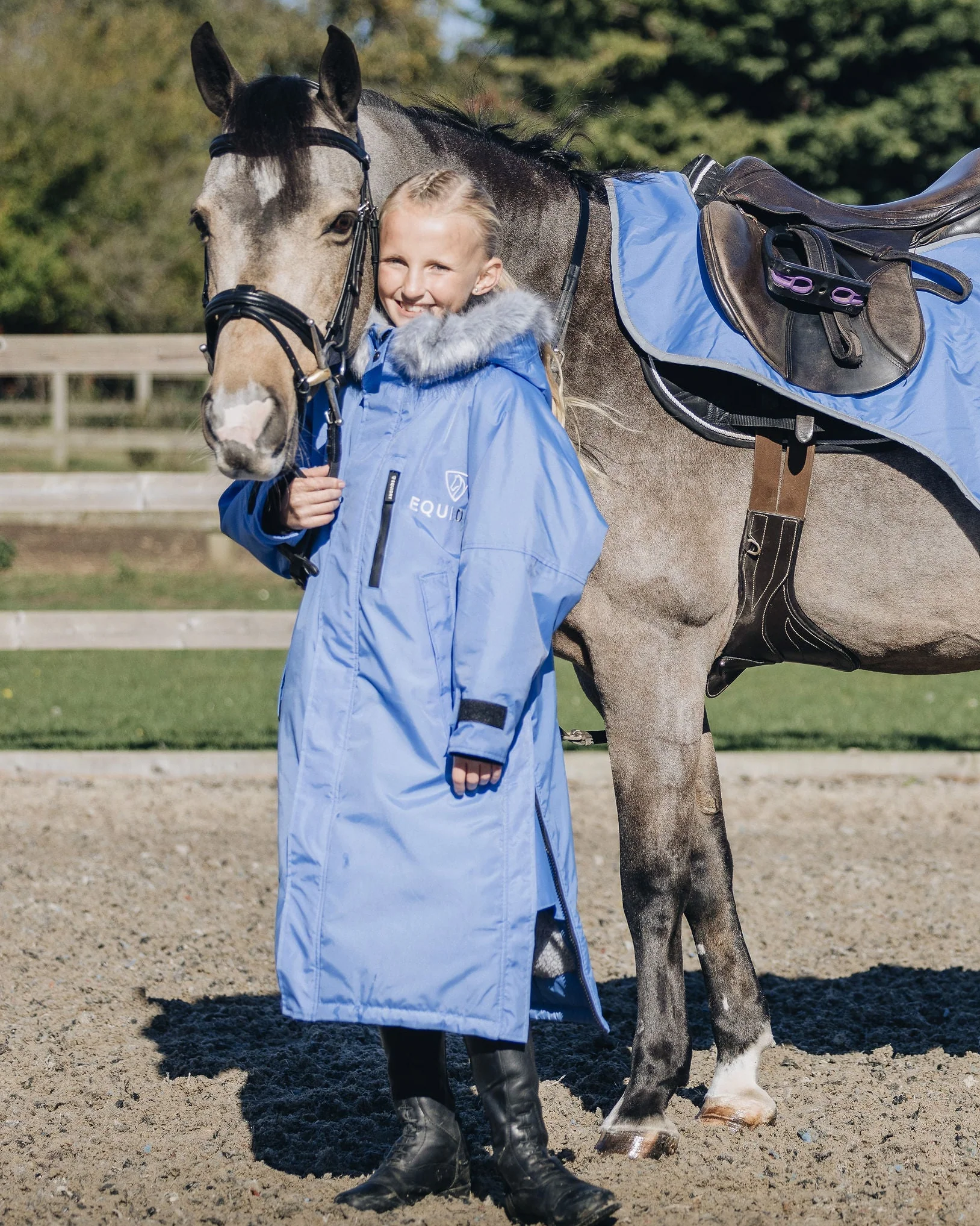 Evolution Children's | Thick Fleece | Sky Blue - Image 4