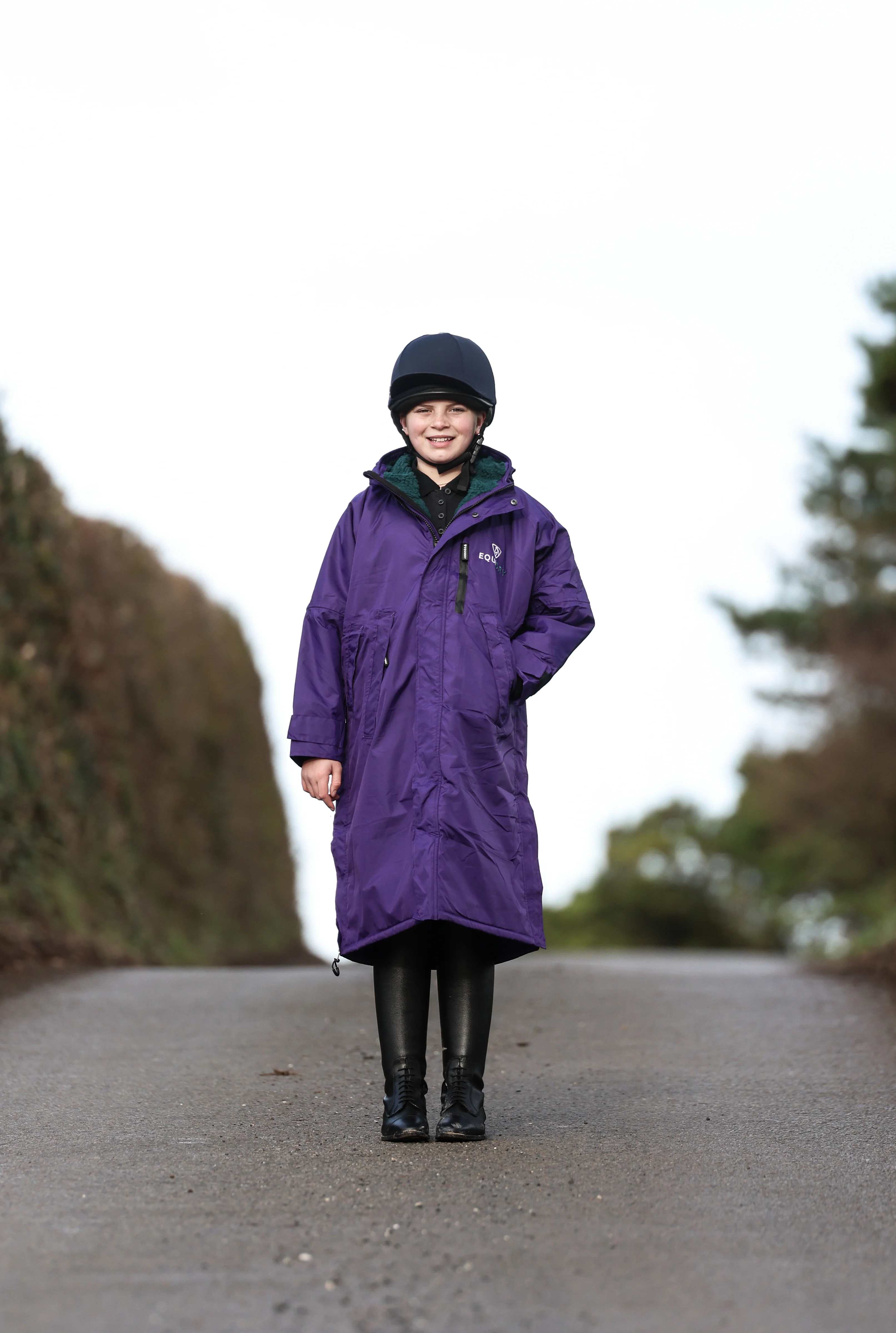 Evolution Children's | Thick Fleece | Purple/Teal - Image 2