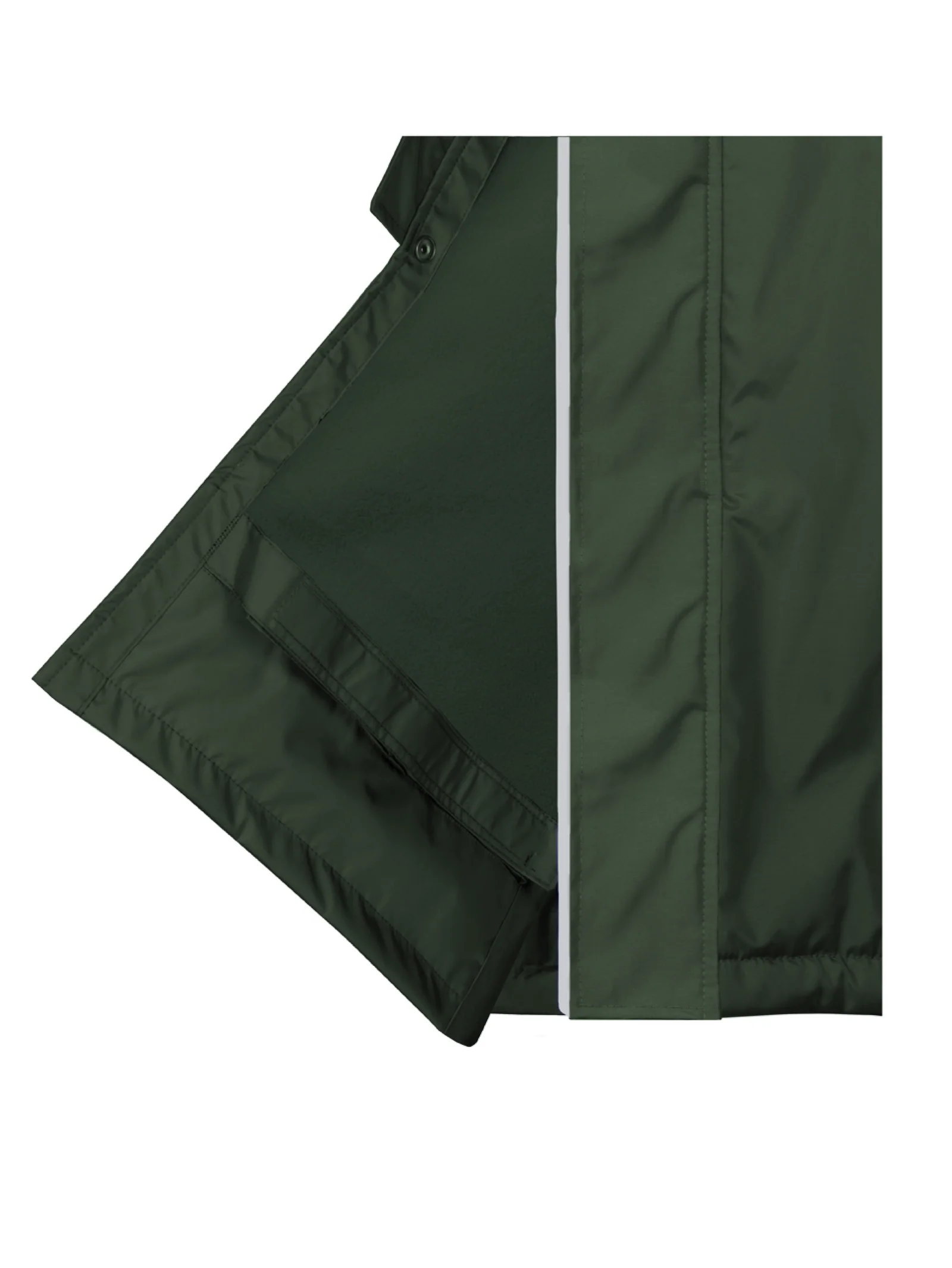 Evolution Children's | Thin Fleece | Reflective | Black Forest Green - Image 4