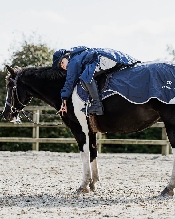 Evolution Children's | Thin Fleece | Reflective | Navy - Image 4