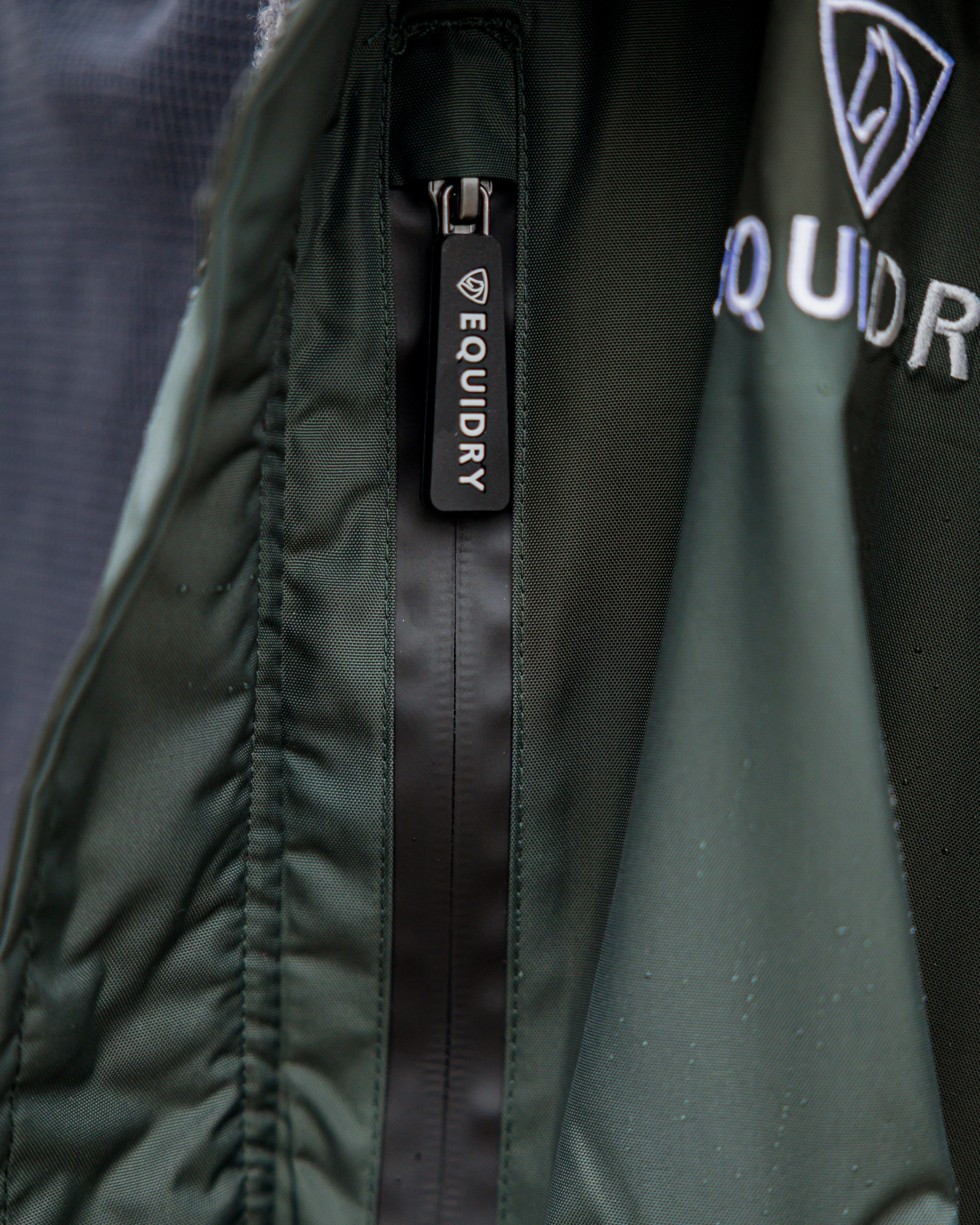 Evolution Women's | Thick Fleece | Black Forest Green/Grey - Image 7