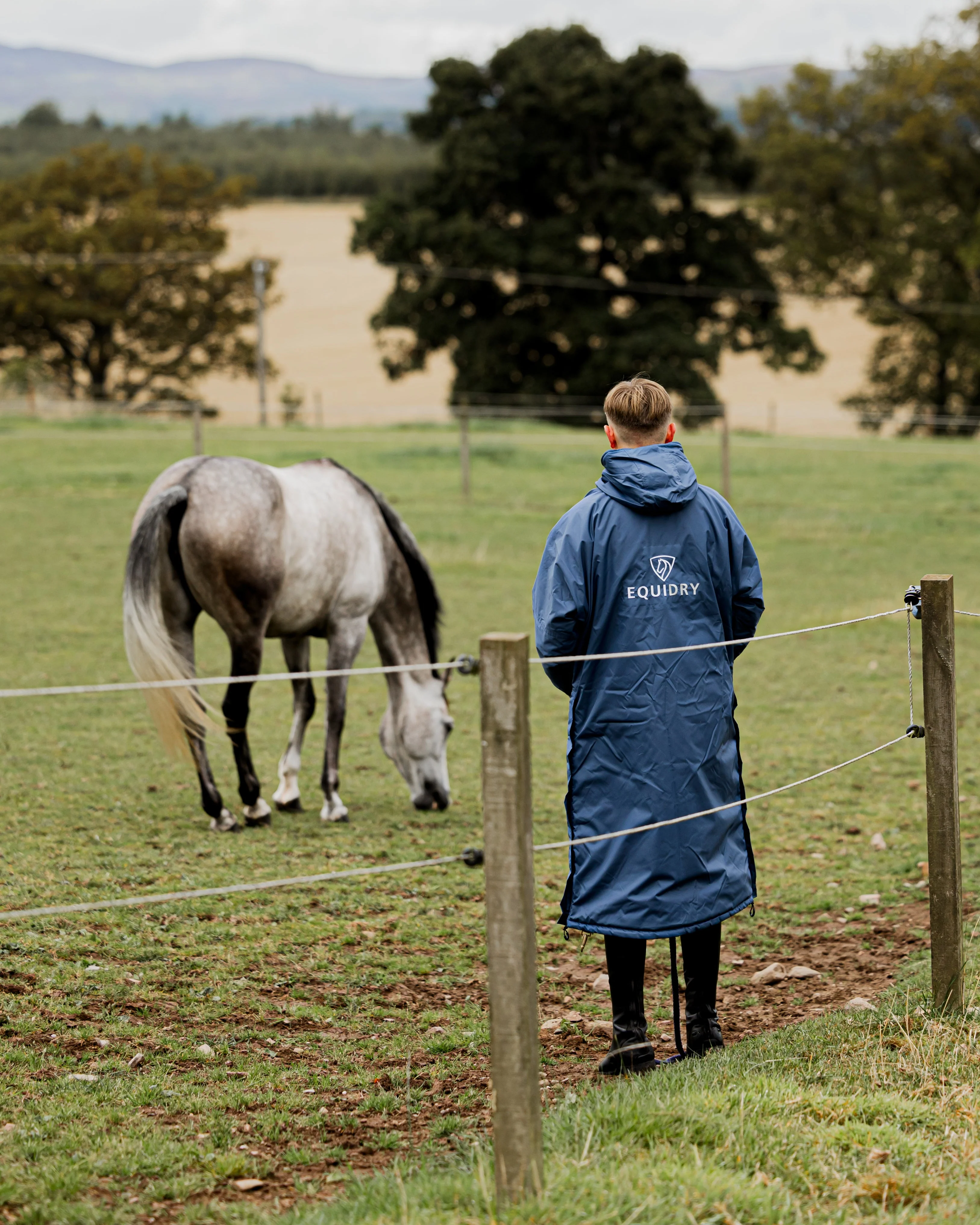 Evolution Men's | Thick Fleece | Steel Blue - Image 3