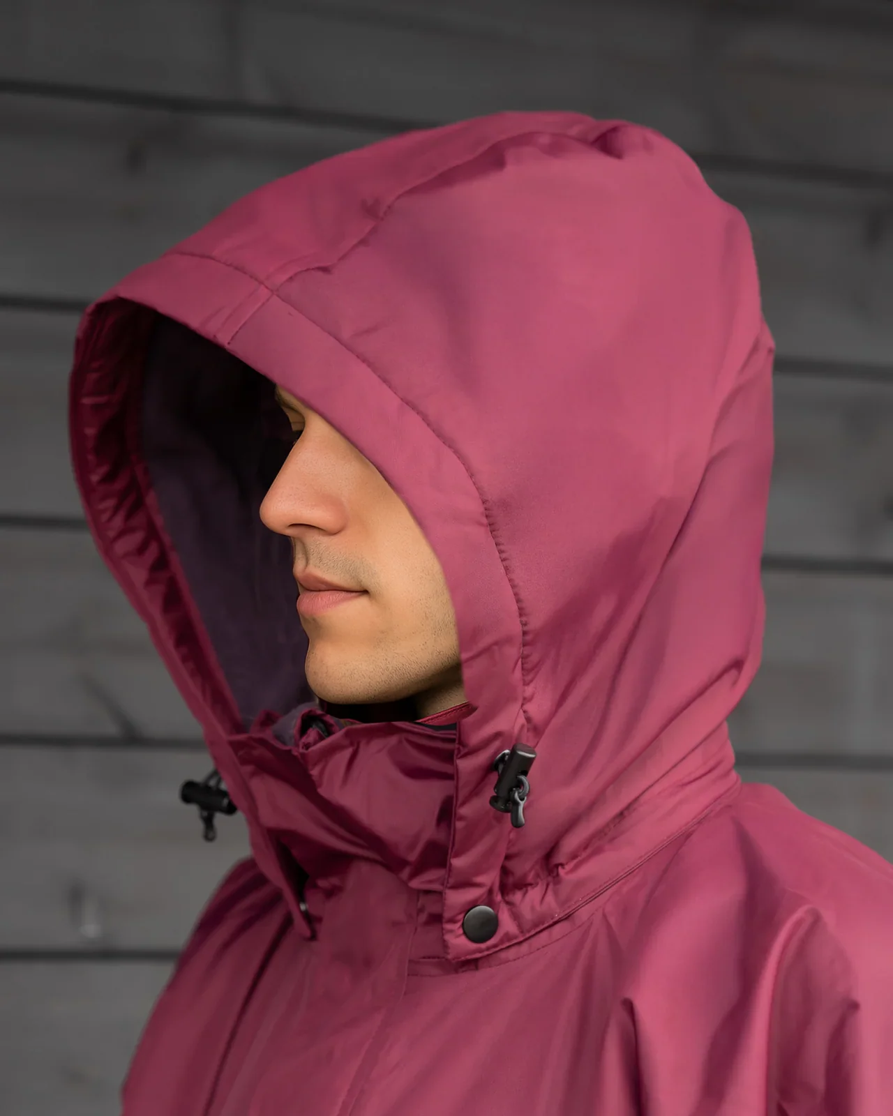 Evolution Men's | Thin Fleece | Plum/Plum - Image 2