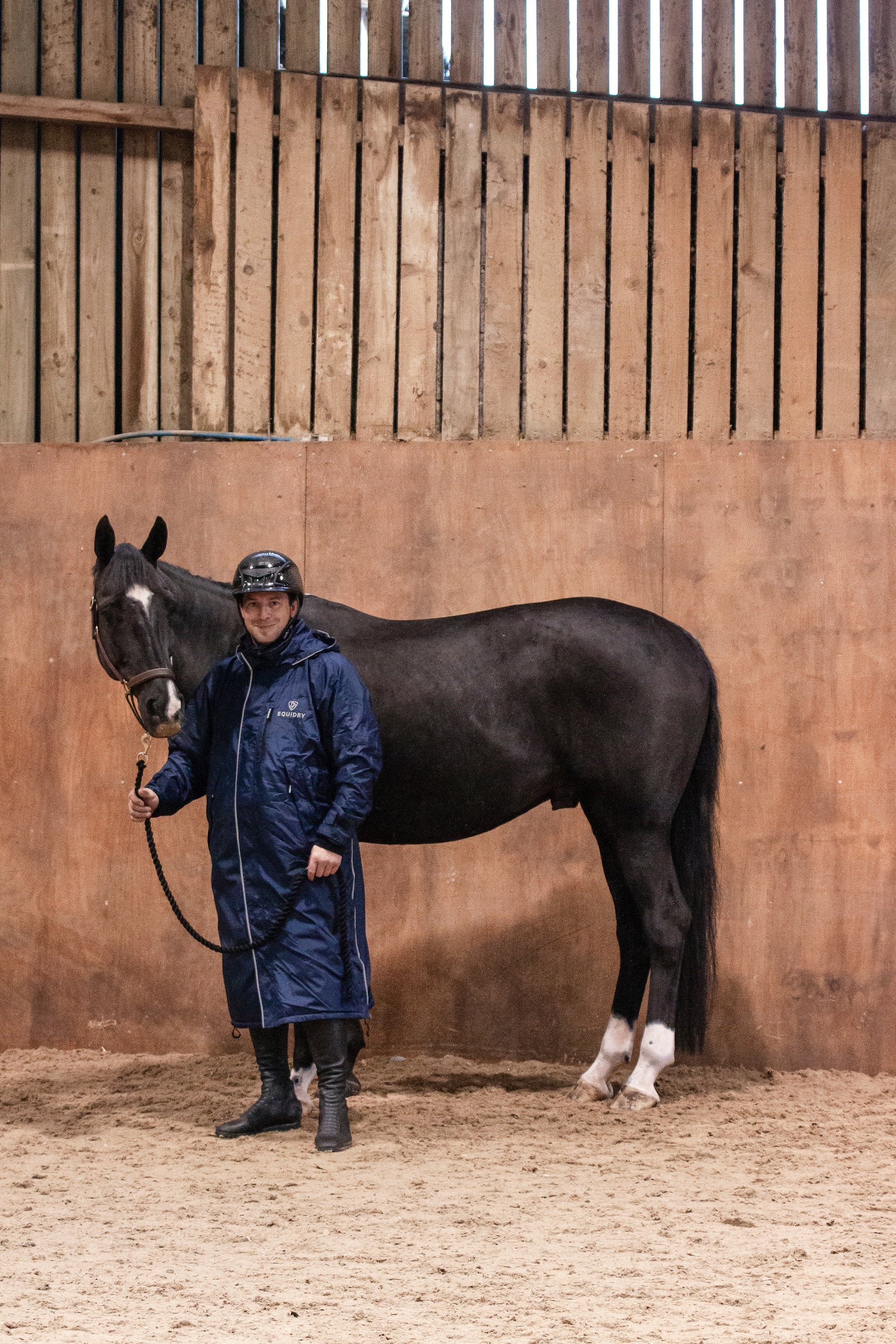 Evolution Men's | Thin Fleece | Reflective | Navy - Image 2