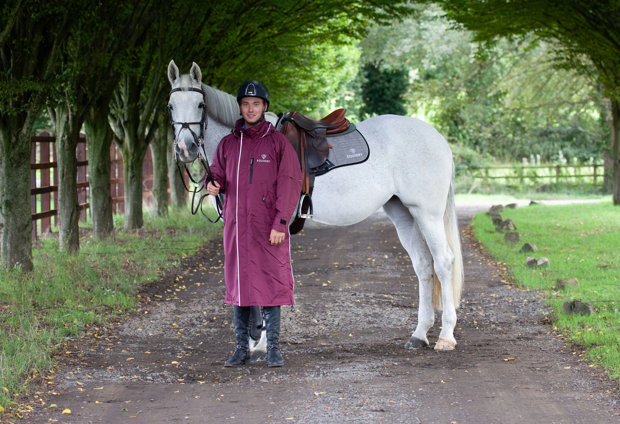 Evolution Men's | Thin Fleece | Reflective | Plum - Image 4