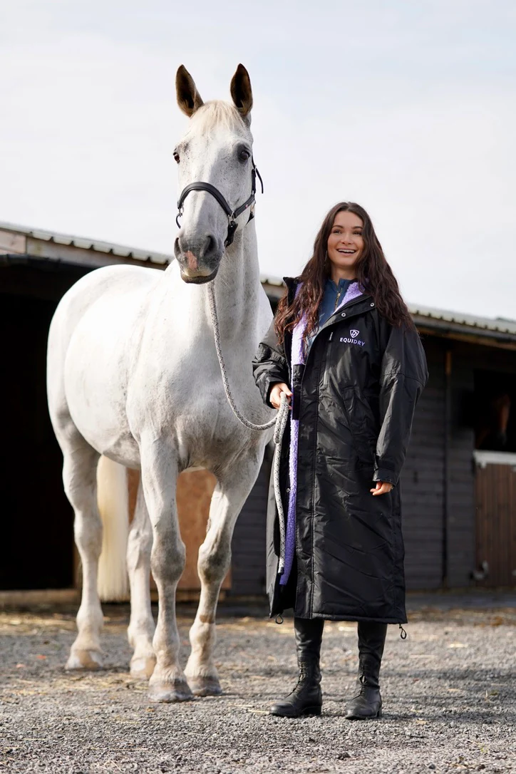 Evolution Women's | Thick Fleece | Black/Lilac - Image 3