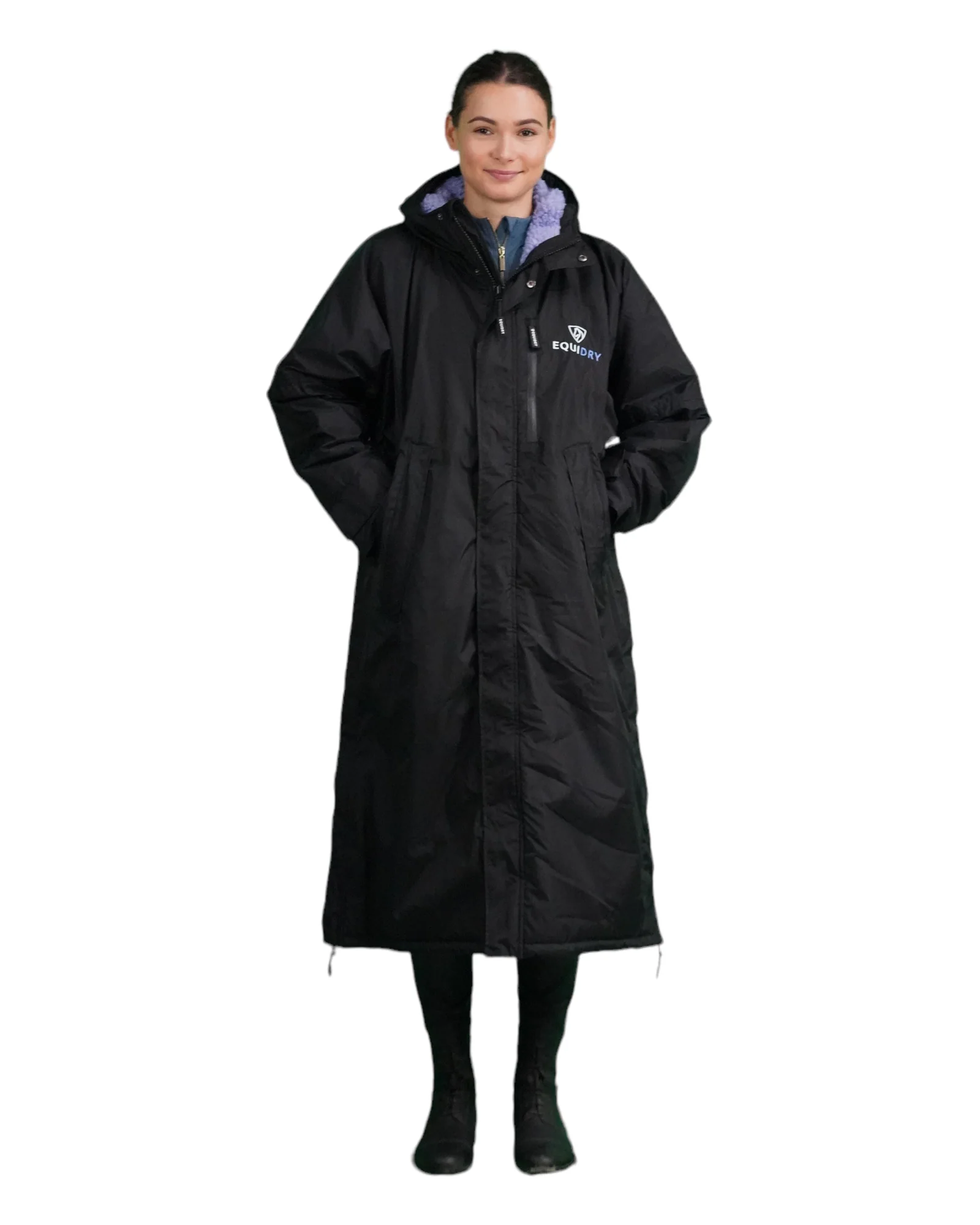 Evolution Women's | Thick Fleece | Black/Lilac - Image 4
