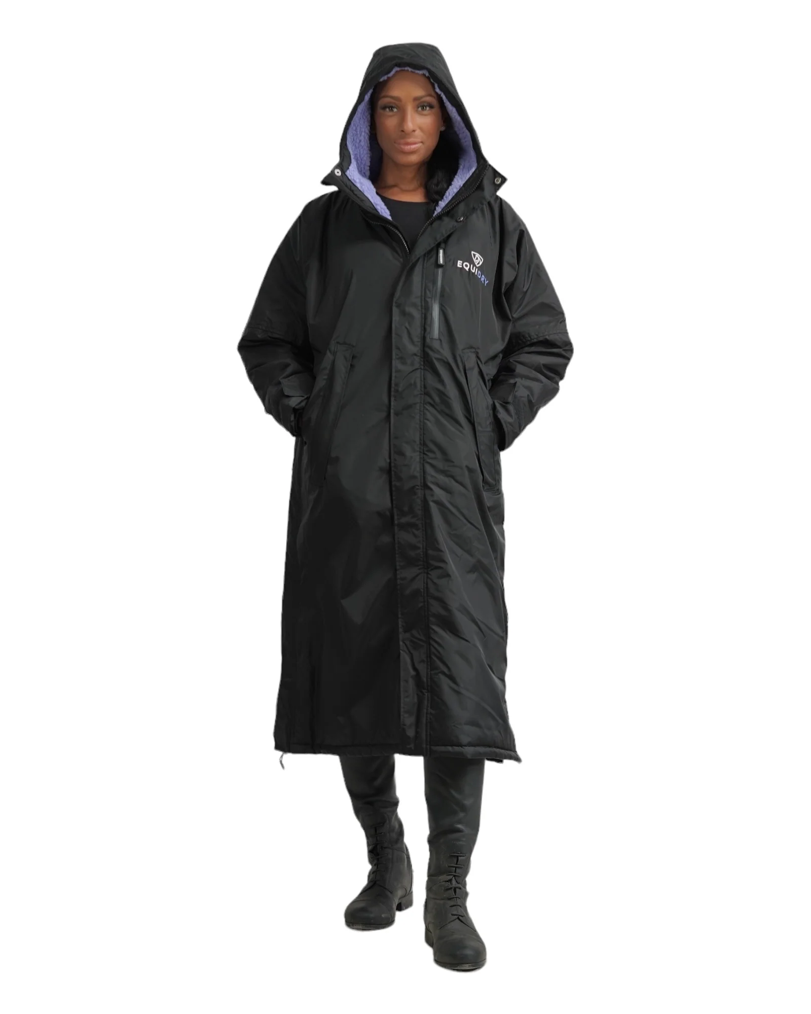 Evolution Women's | Thick Fleece | Black/Lilac - Image 7