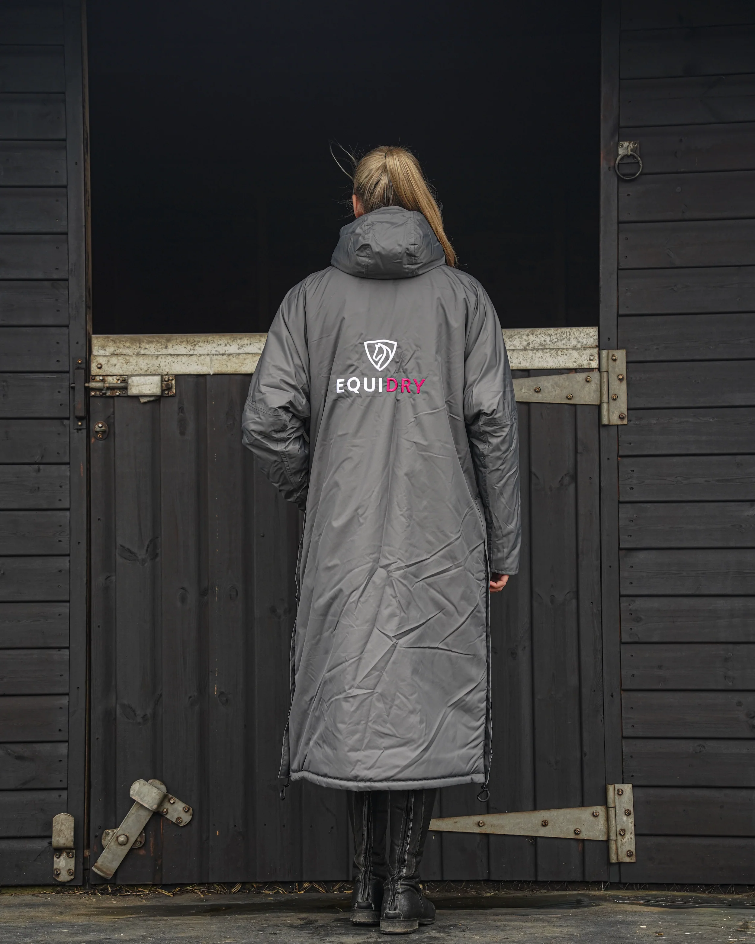 Evolution Women's | Thick Fleece | Grey/Peacock Pink - Image 4
