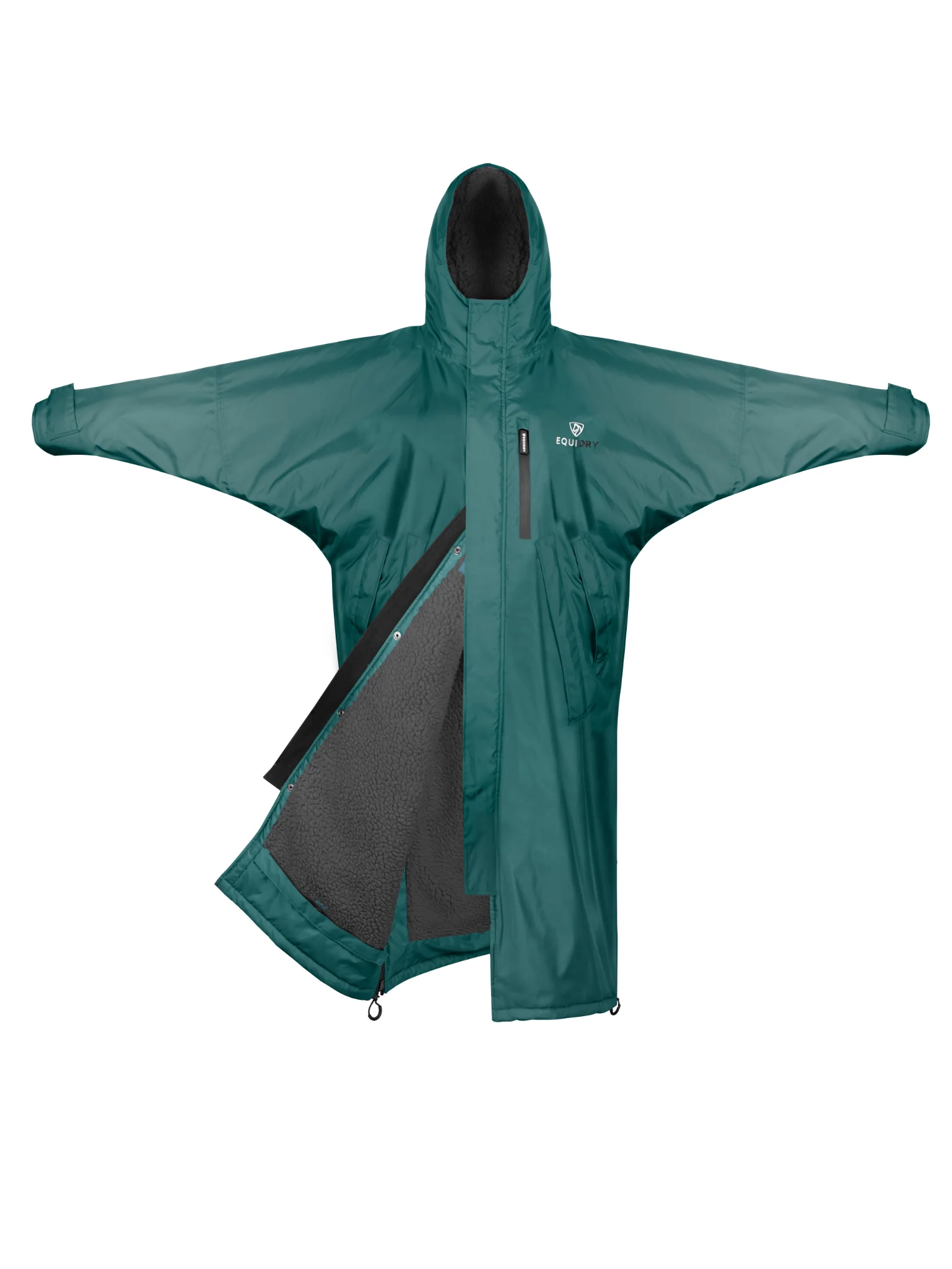 Evolution Women's | Thick Fleece | Teal/Grey