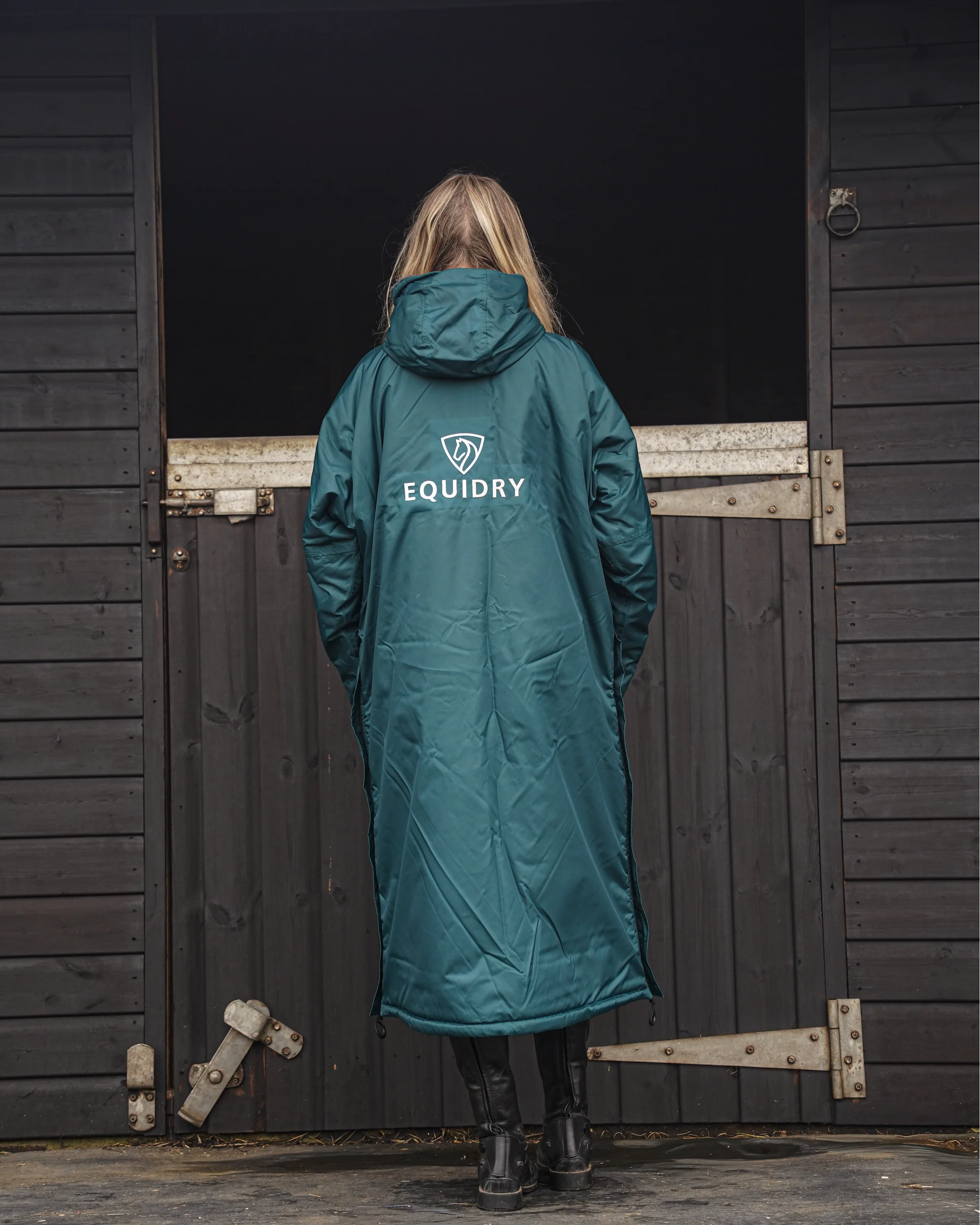 Evolution Women's | Thick Fleece | Teal/Grey - Image 4