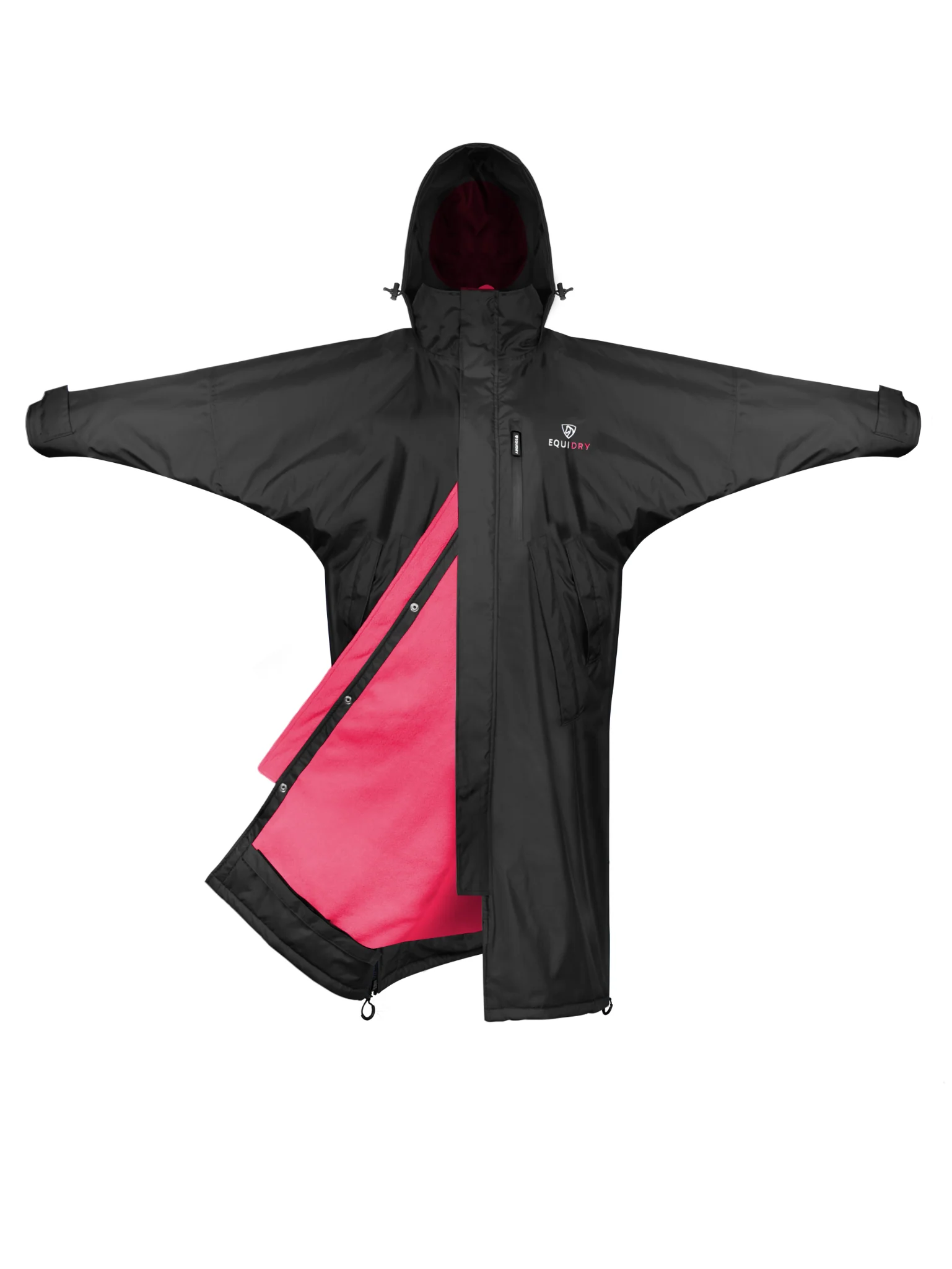 Evolution Women's | Thin Fleece | Black/Peacock Pink - Image 3
