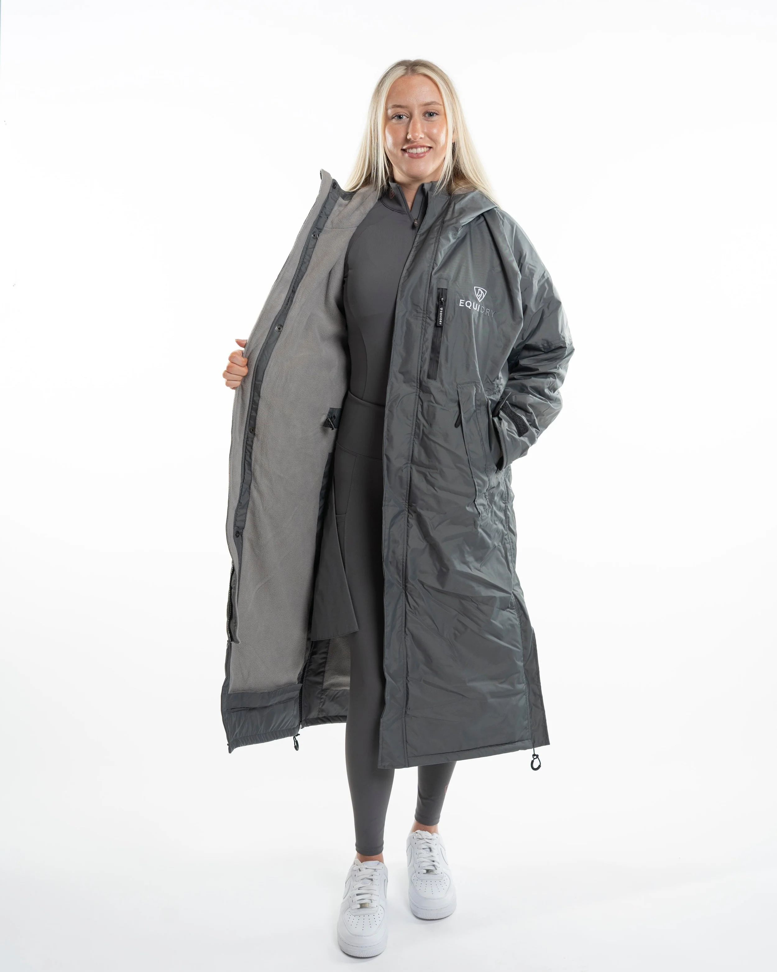 Evolution Women's | Thin Fleece | Grey/Grey - Image 5