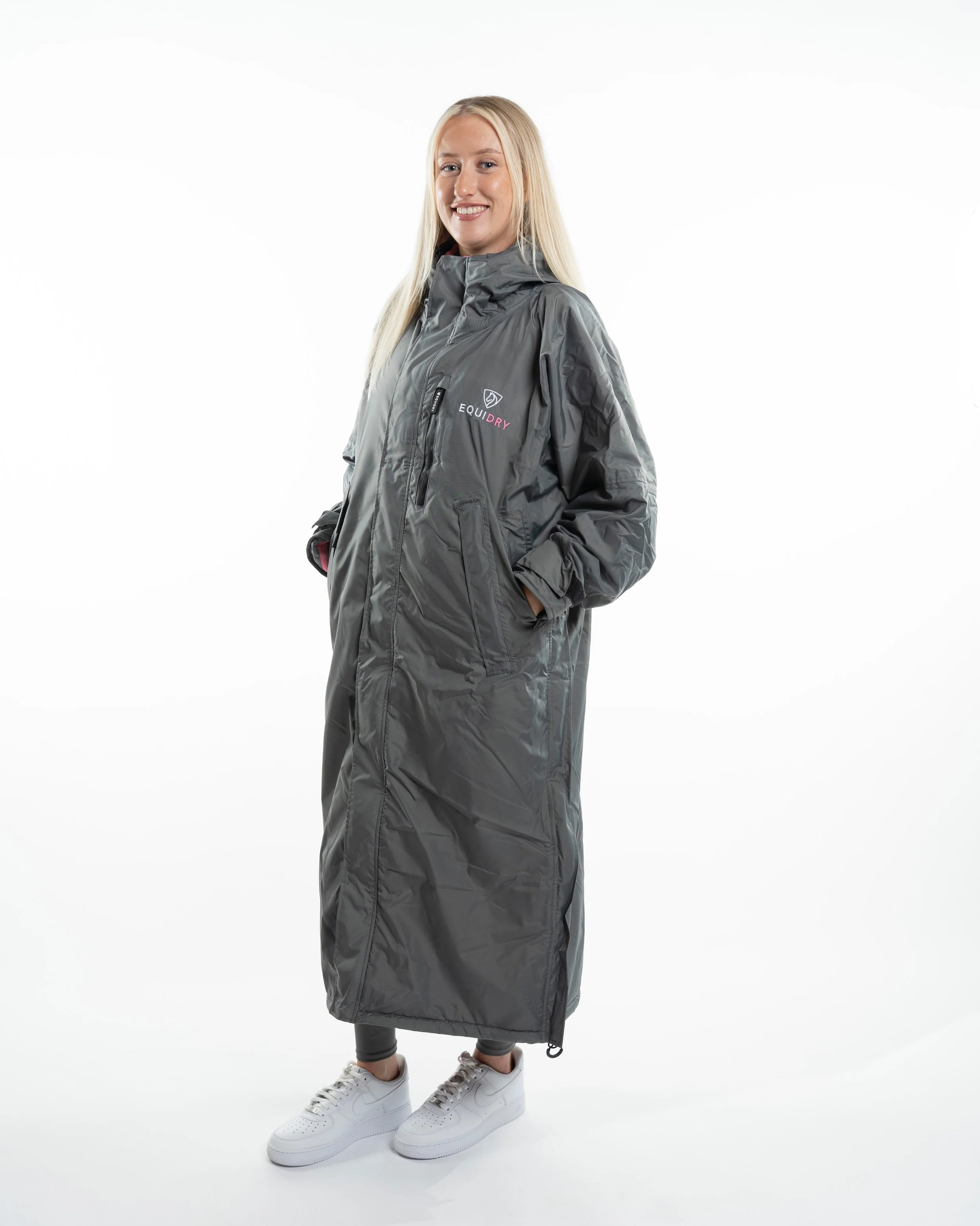 Evolution Women's | Thin Fleece | Grey/Penelope Pink - Image 7