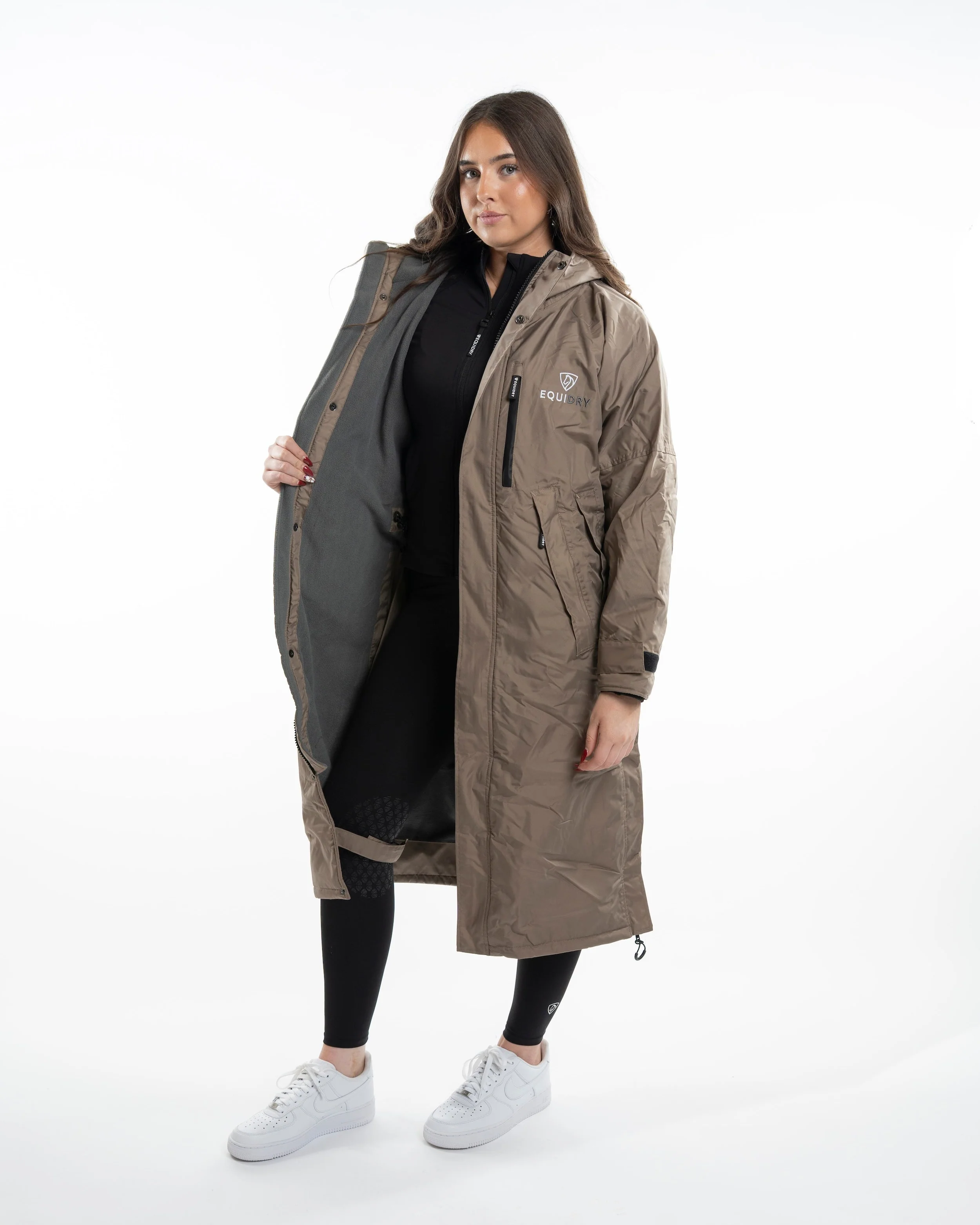 Evolution Women's | Thin Fleece | Taupe - Image 5