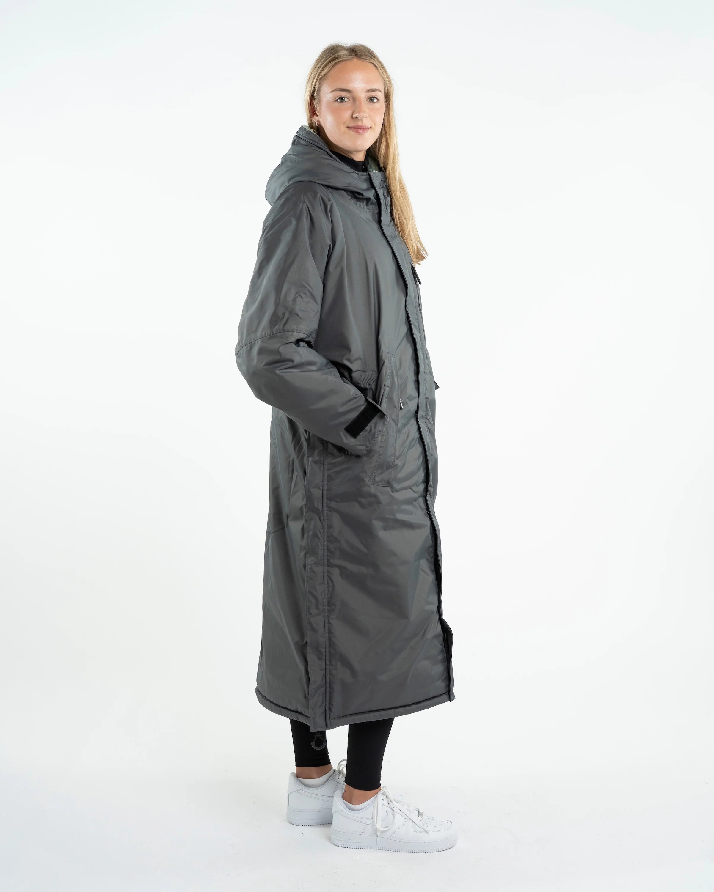 Evolution Women's | Thick Fleece | Grey/Jade - Image 5