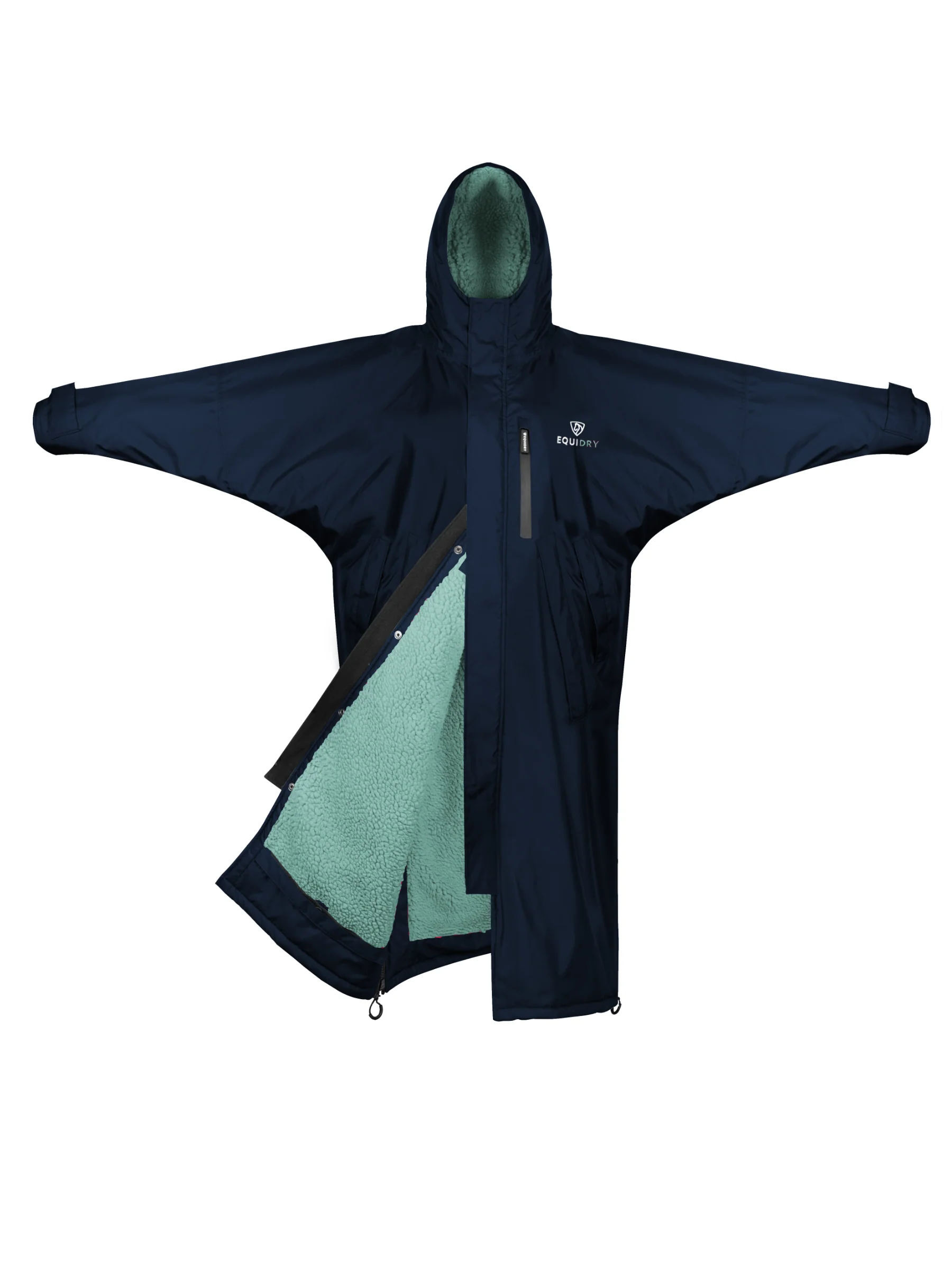 Evolution Women's | Thick Fleece | Navy/Jade
