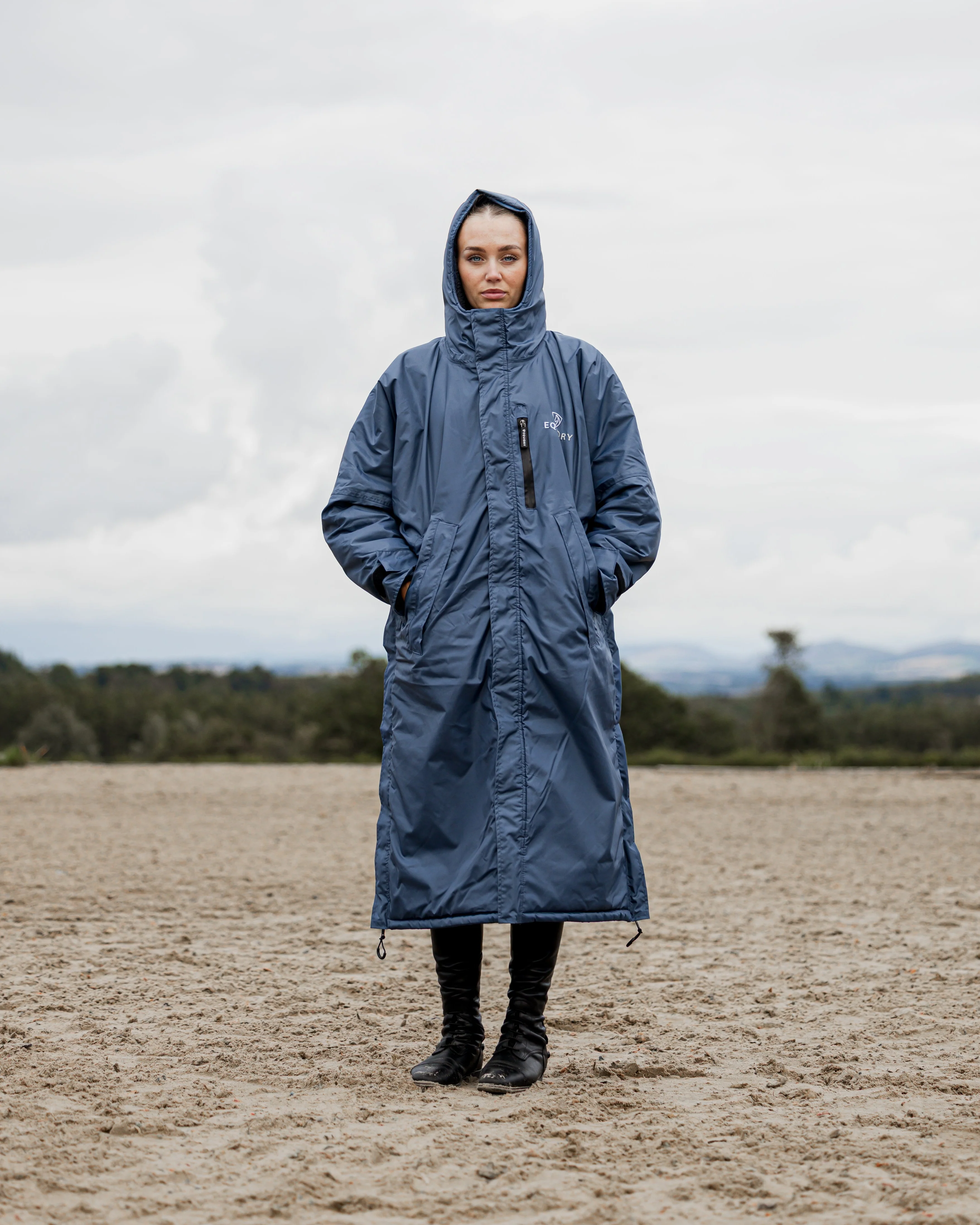 Evolution Women's | Thick Fleece | Steel Blue - Image 7