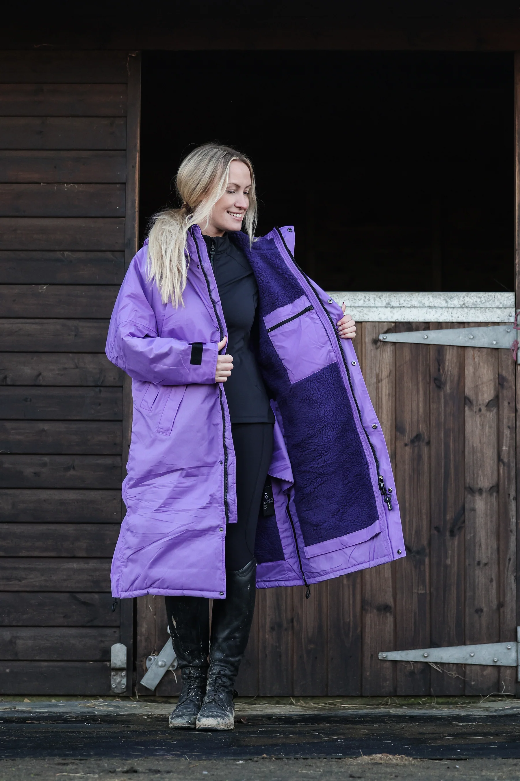 Evolution Women's | Thick Fleece | Violet/Purple - Image 3
