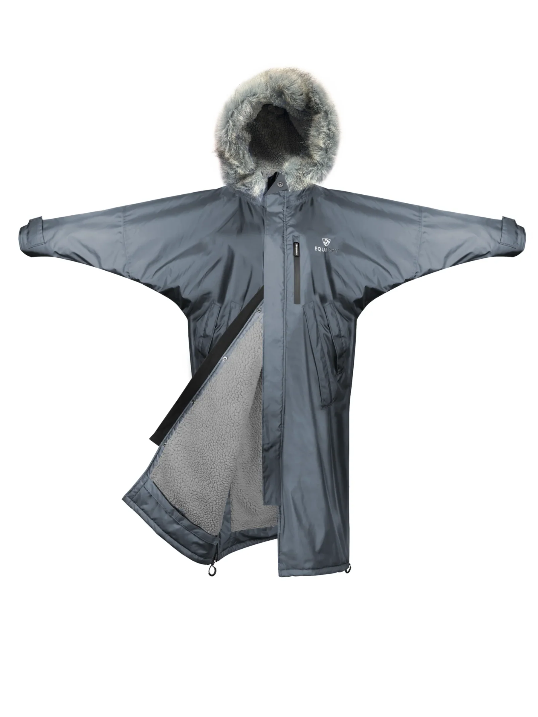 Evolution Men's | Thick Fleece | Grey/Grey - Image 3
