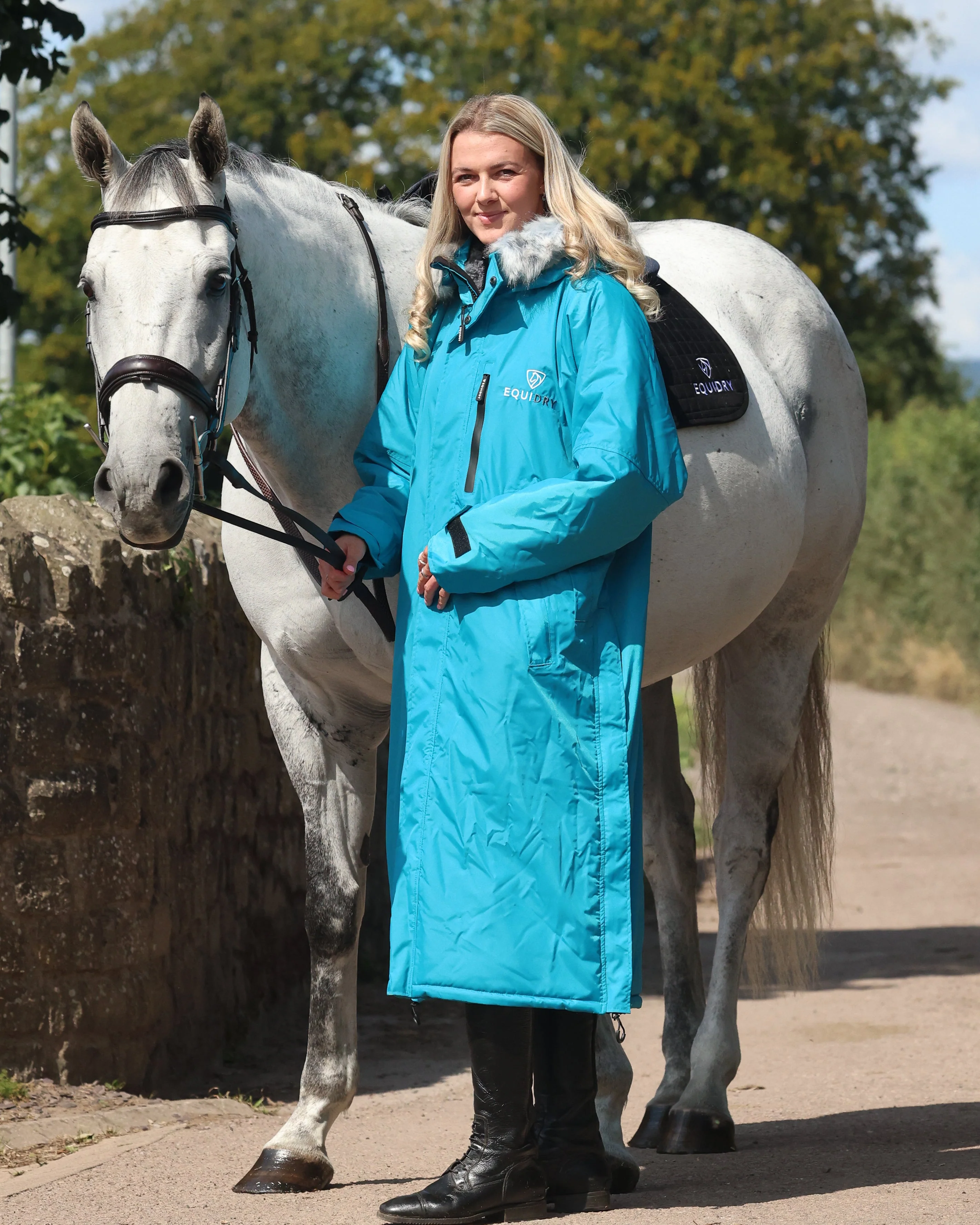 Evolution Women's | Thick Fleece | Turquoise - Image 6