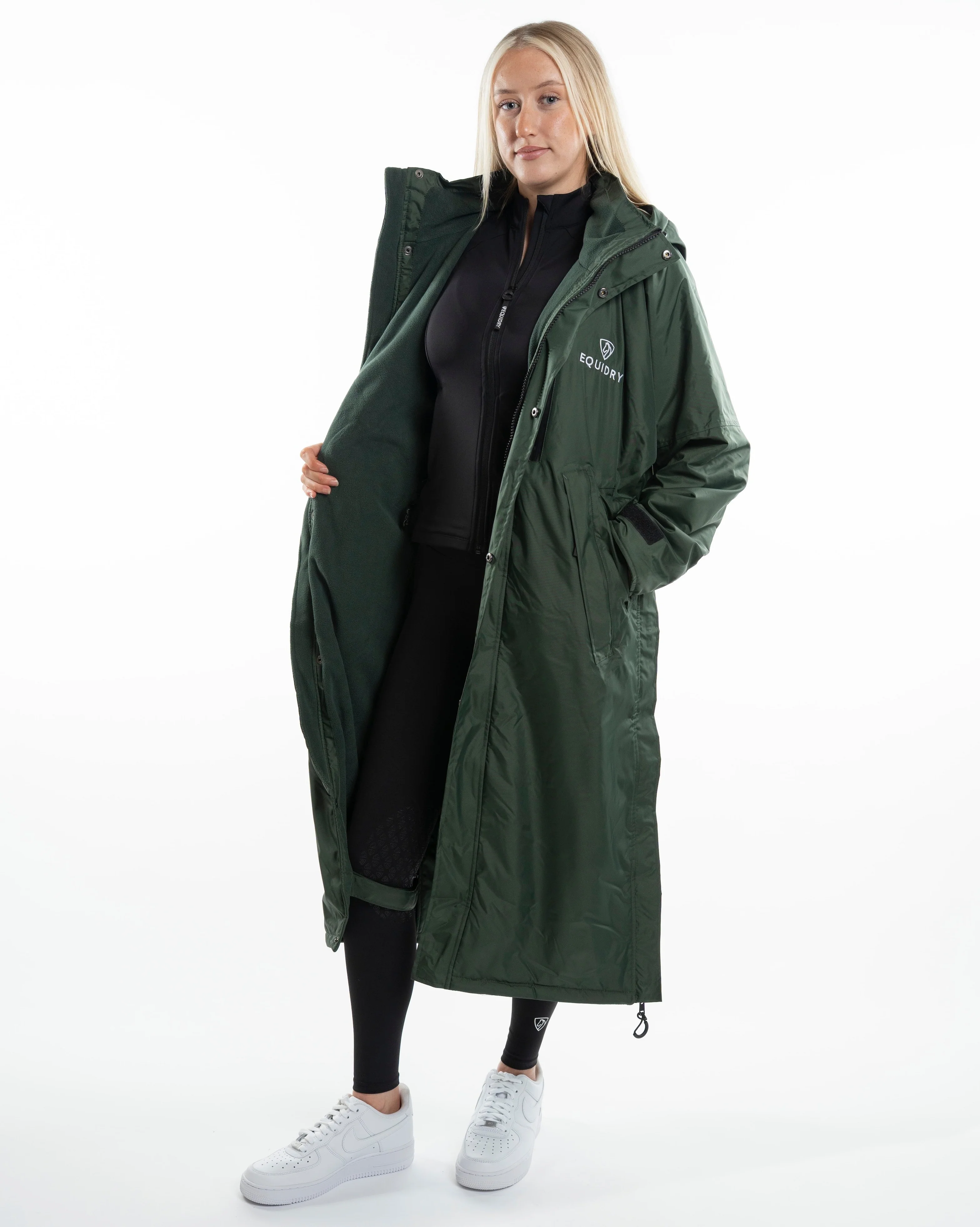 Evolution Women's | Thin Fleece | Black Forest Green/Green - Image 6