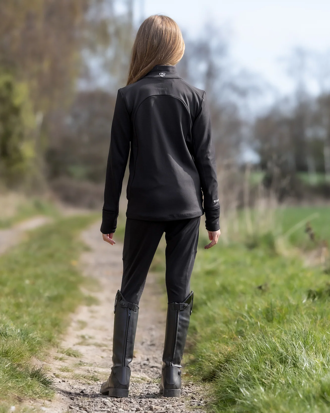 Water Repellent Leggings | Children's Brown/White - Image 6