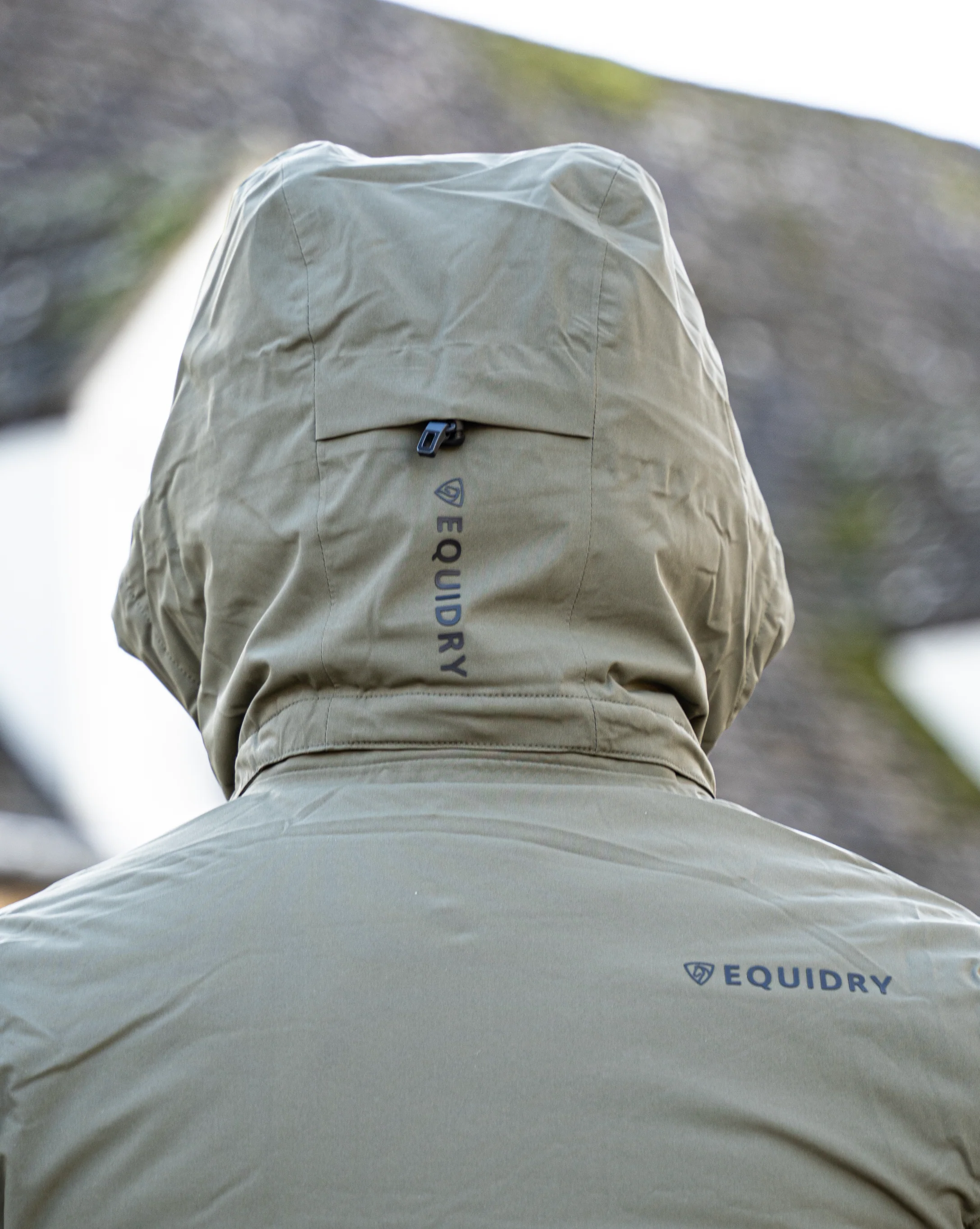 Iris Warm Waterproof Riding Jacket | Men's | Green - Image 3