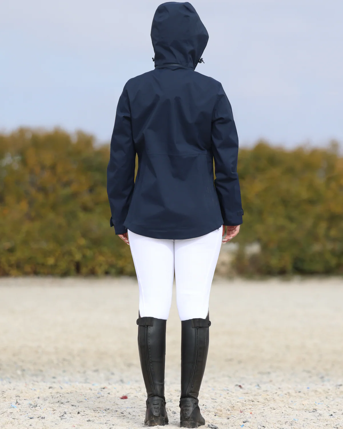 Varsha Waterproof Riding Jacket | Women's | Navy - Image 9