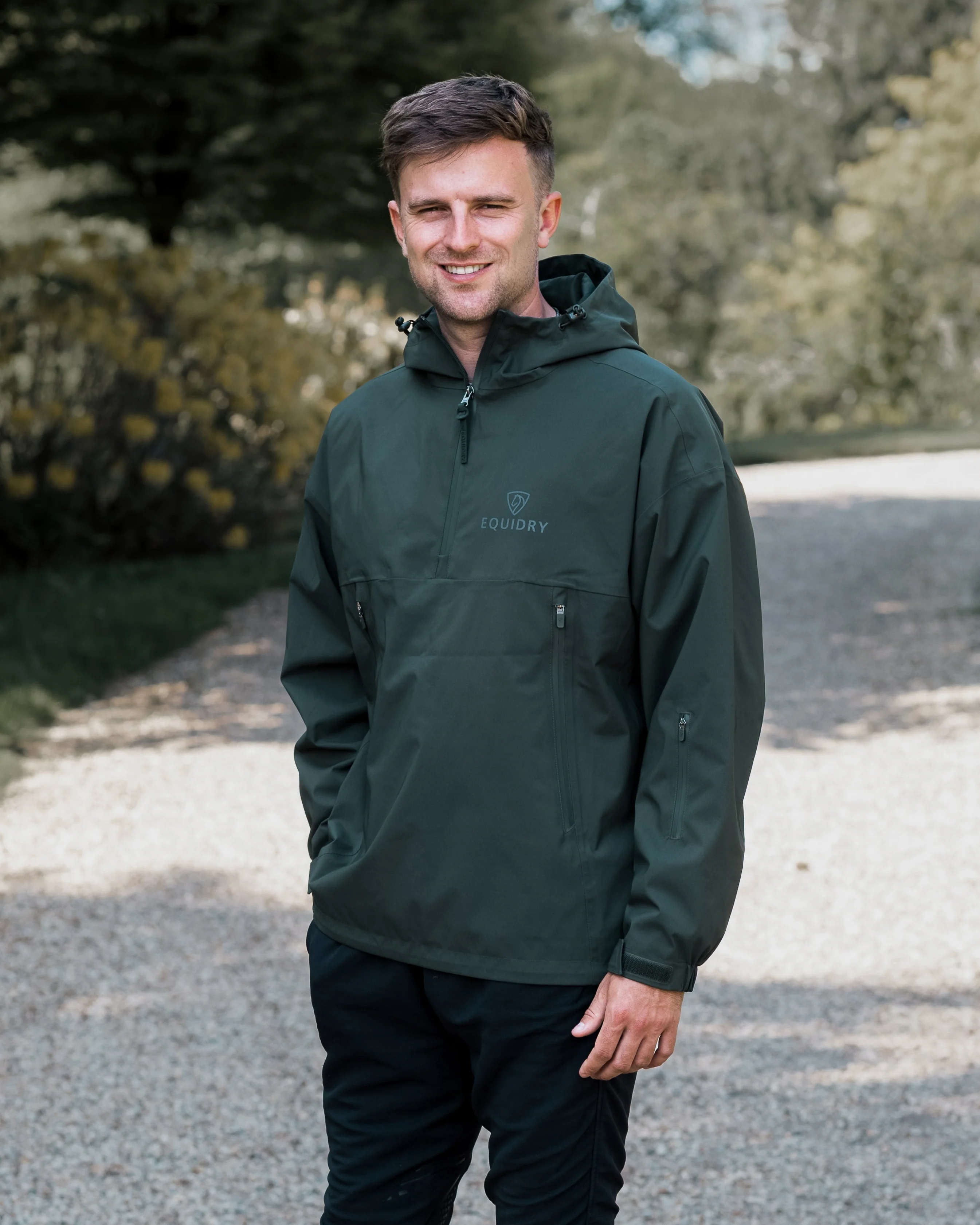 Waterproof Storm Smock | Men's | Black Forest Green - Image 8