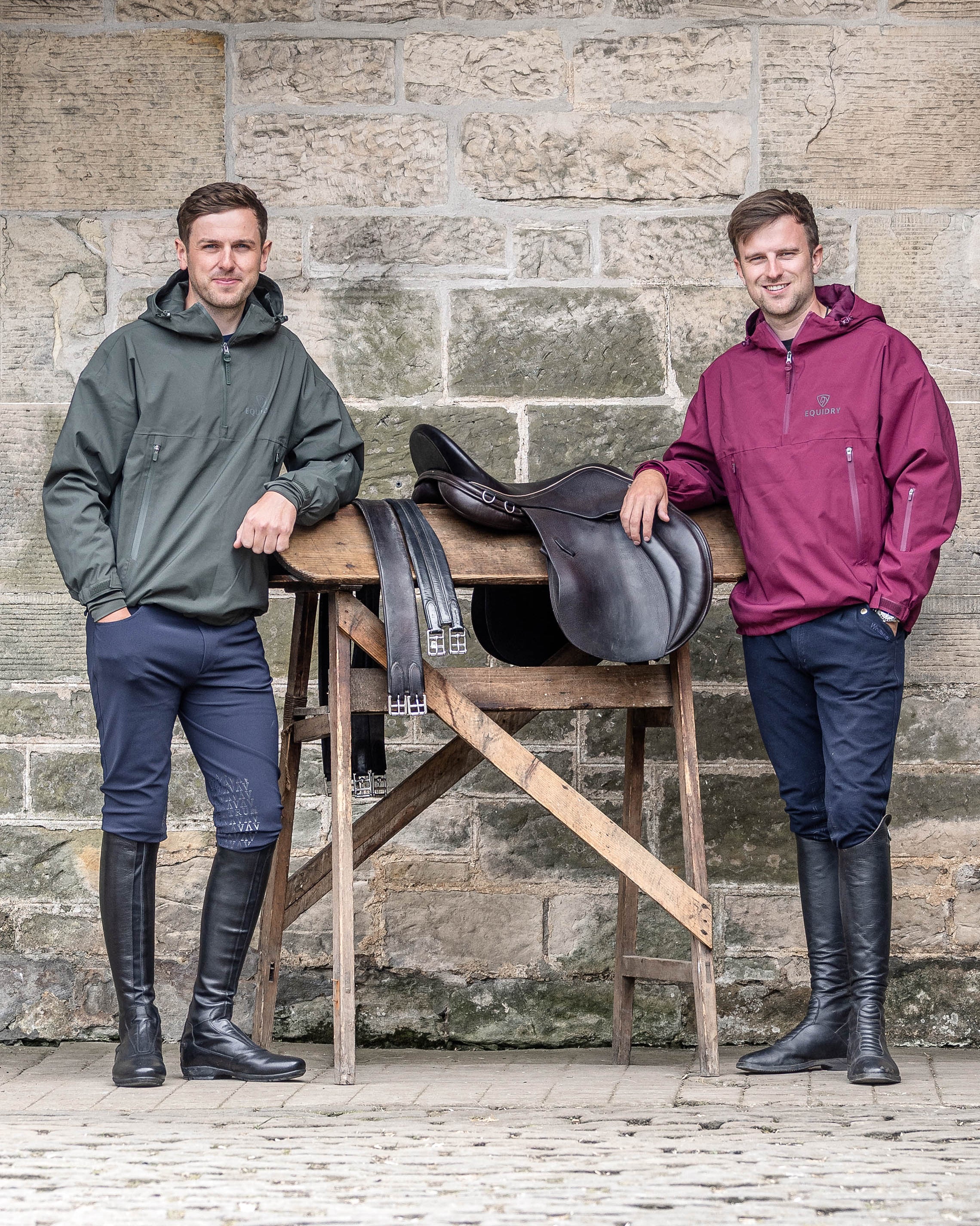 Waterproof Storm Smock | Men's | Burgundy - Image 4