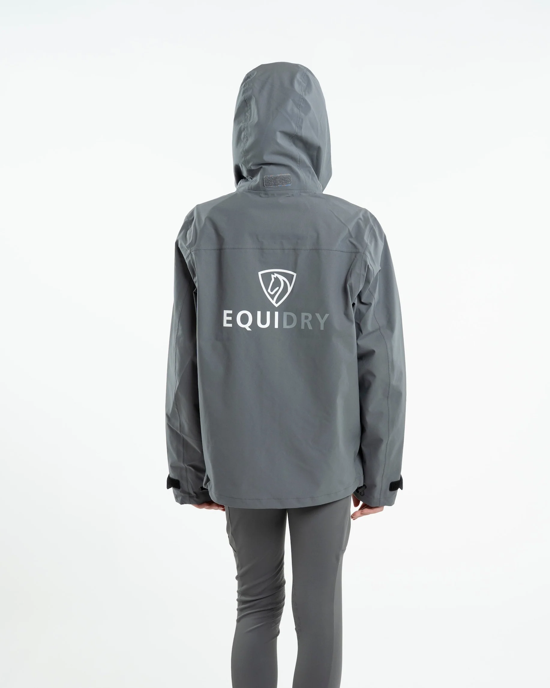 Nimbus Waterproof Pack Away Jacket | Children's | Grey - Image 5