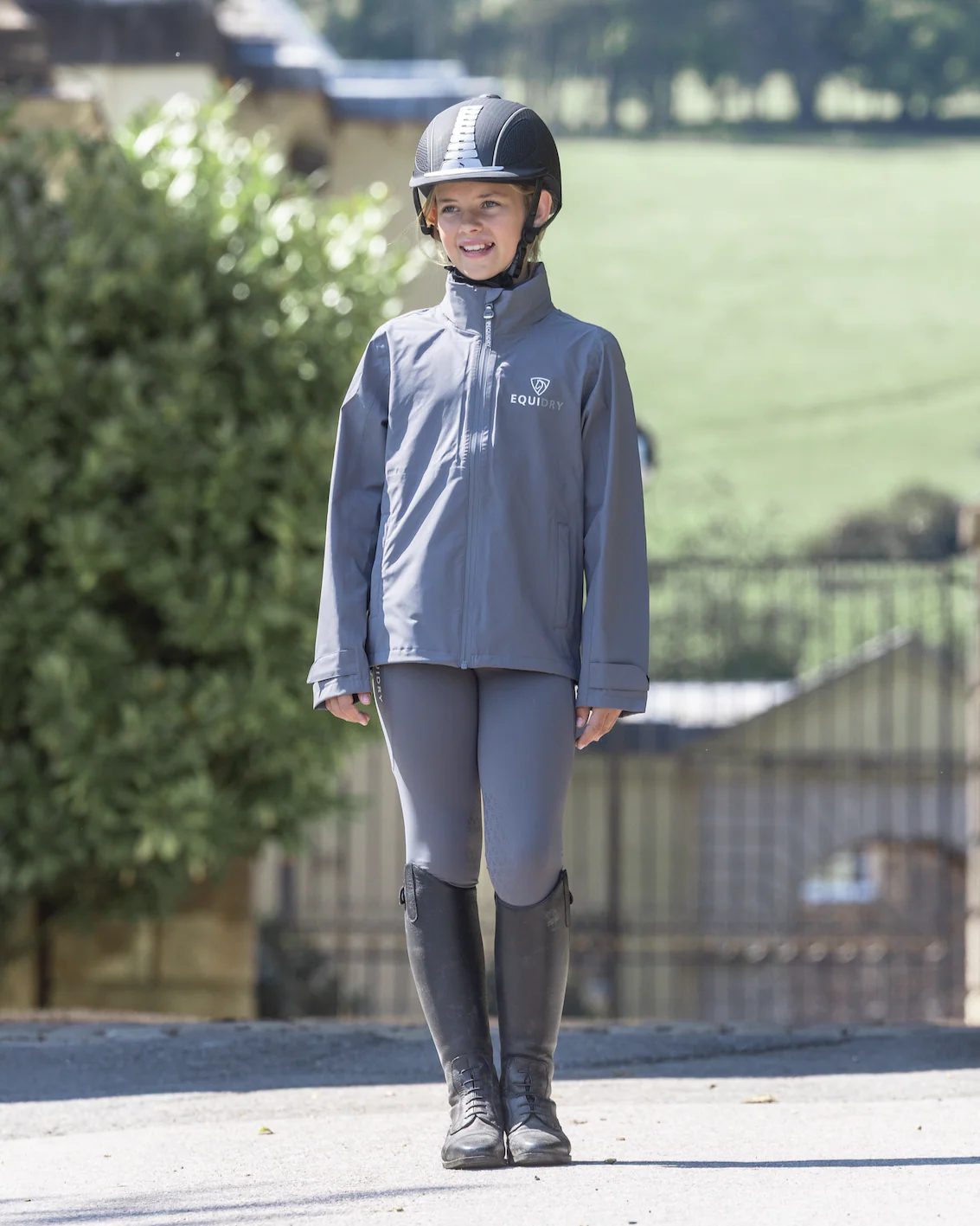 Nimbus Waterproof Pack Away Jacket | Children's | Grey - Image 6