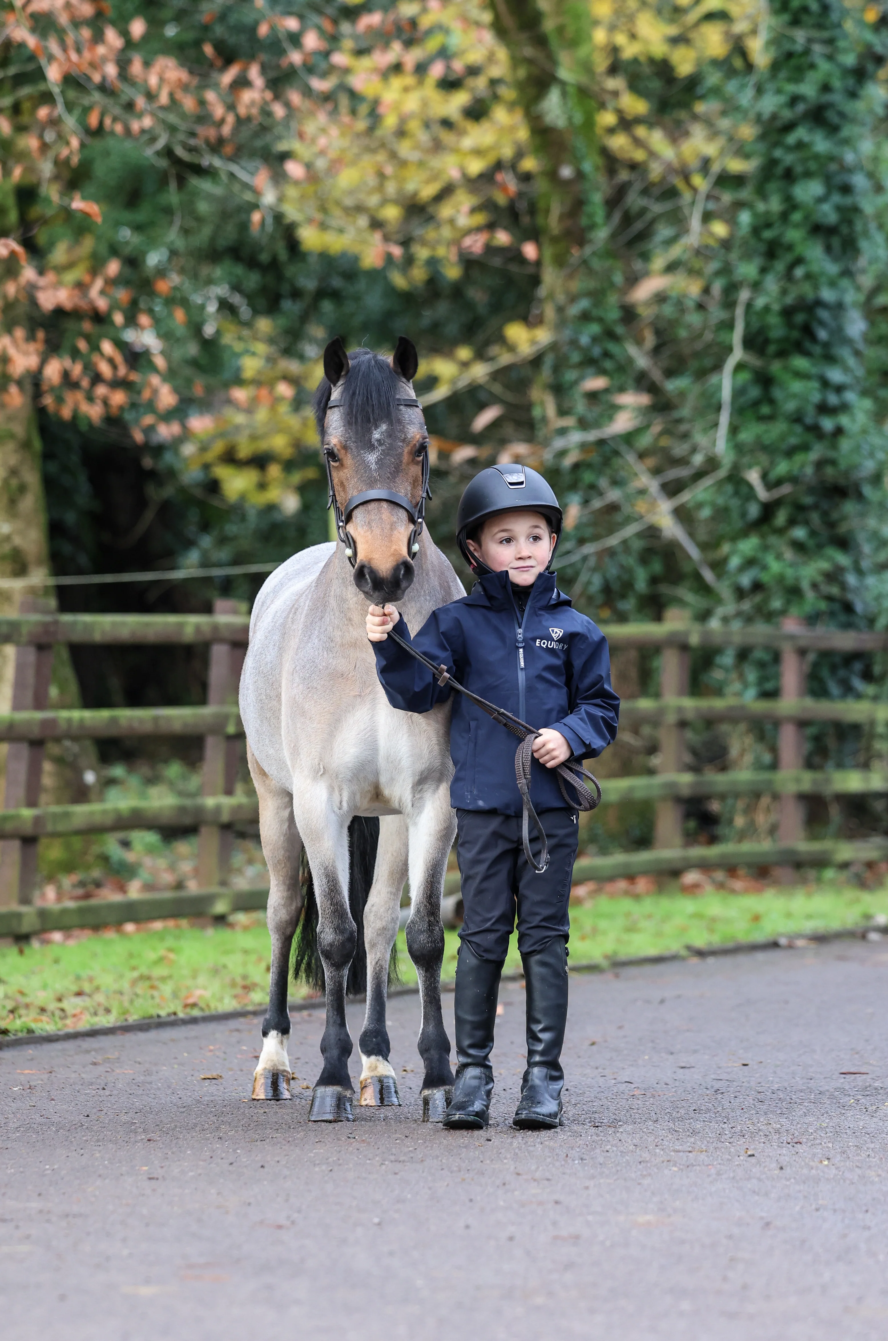 Nimbus Waterproof Pack Away Jacket | Children's | Navy - Image 5