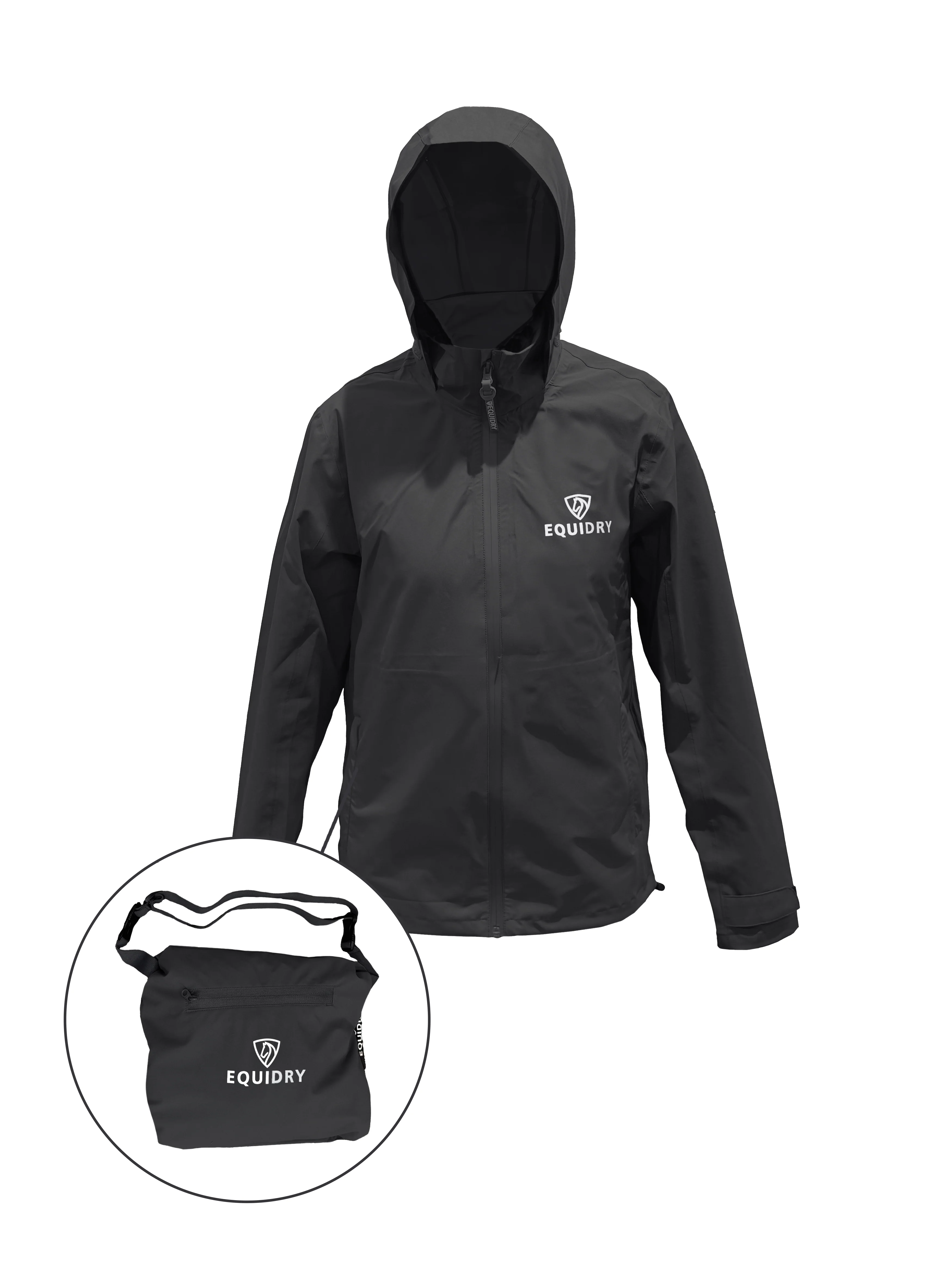 Nimbus Waterproof Pack Away Jacket | Men's | Black - Image 6