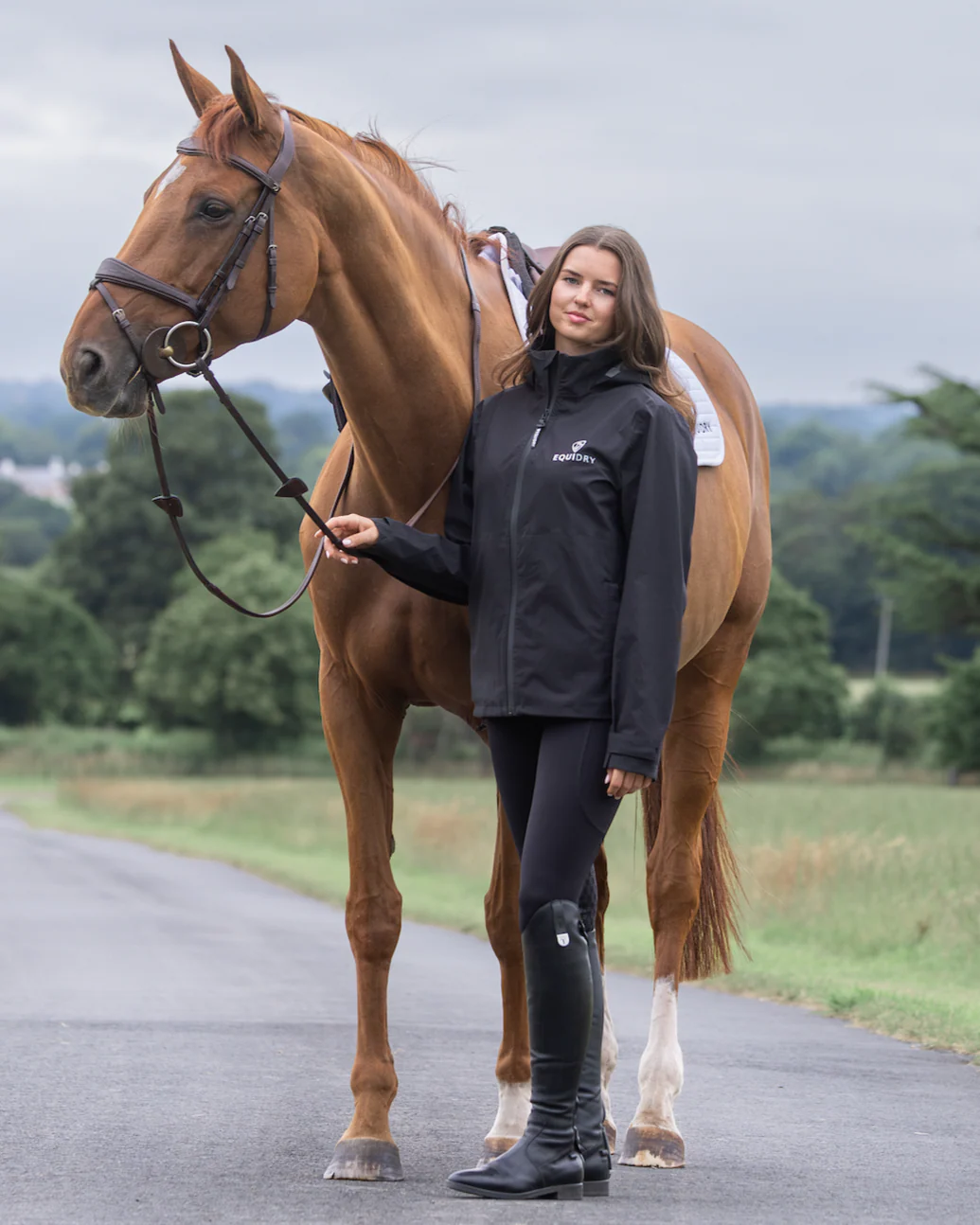 Nimbus Waterproof Pack Away Jacket | Women's | Black - Image 3