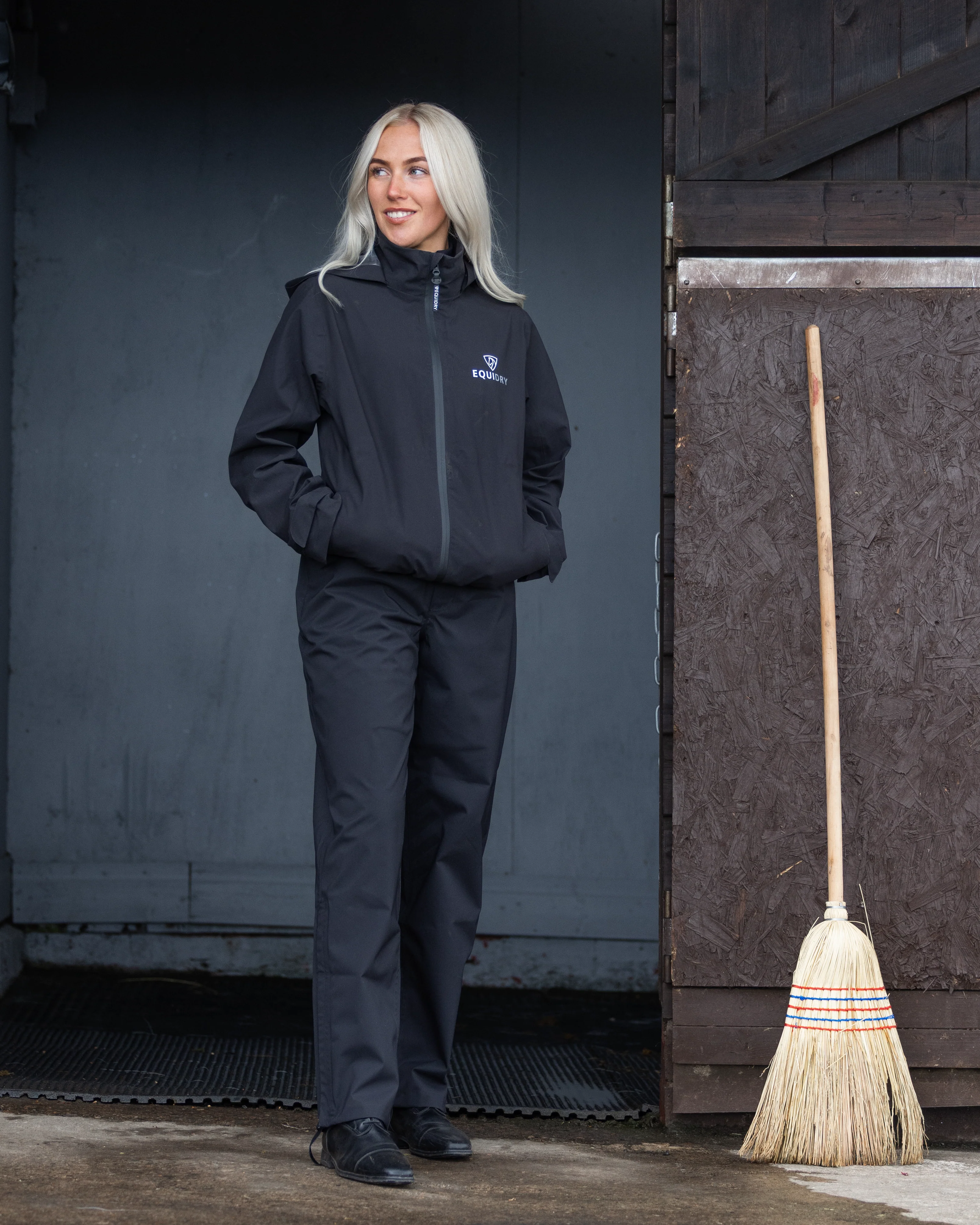 Nimbus Waterproof Pack Away Jacket | Women's | Black - Image 5