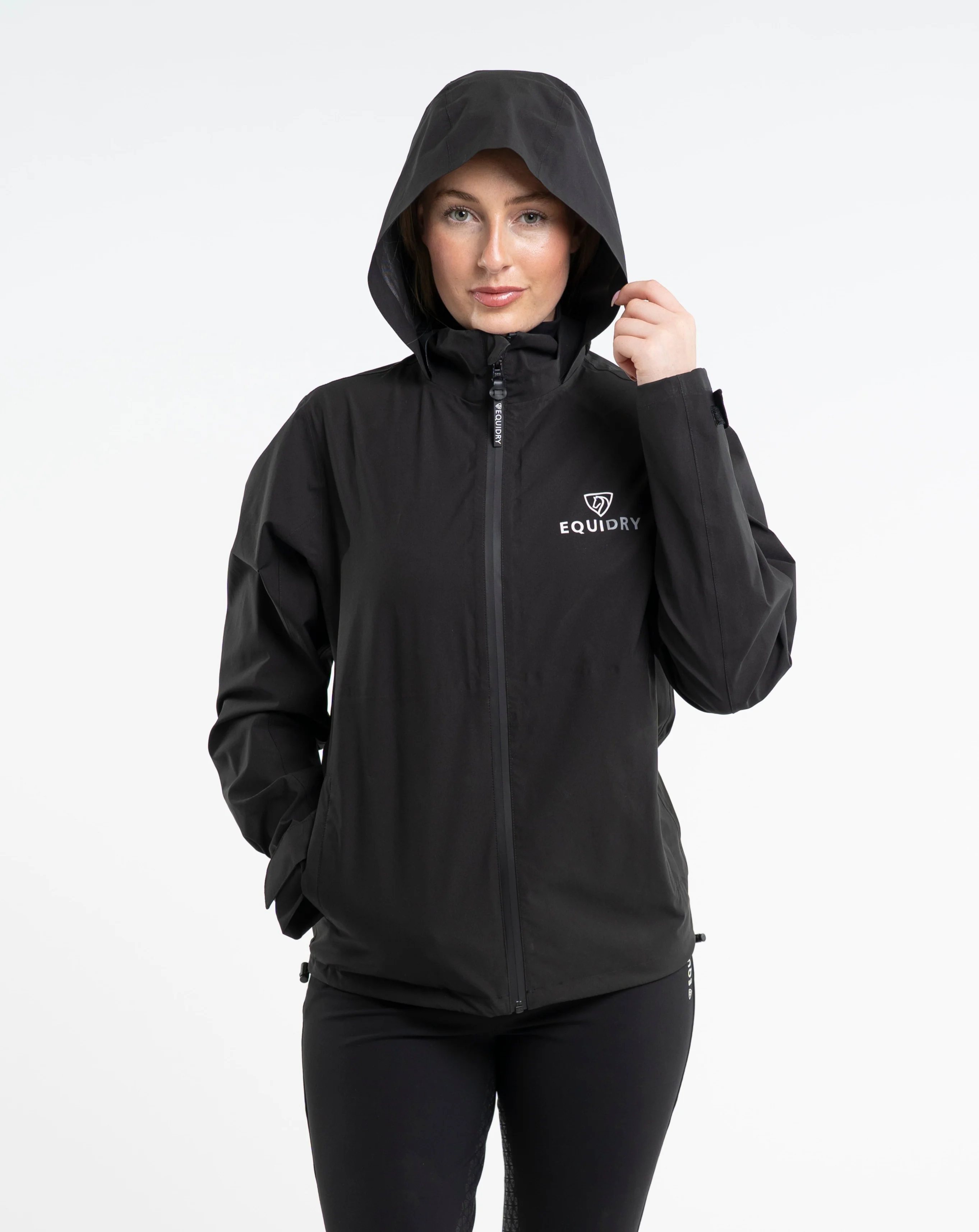 Nimbus Waterproof Pack Away Jacket | Women's | Black - Image 7