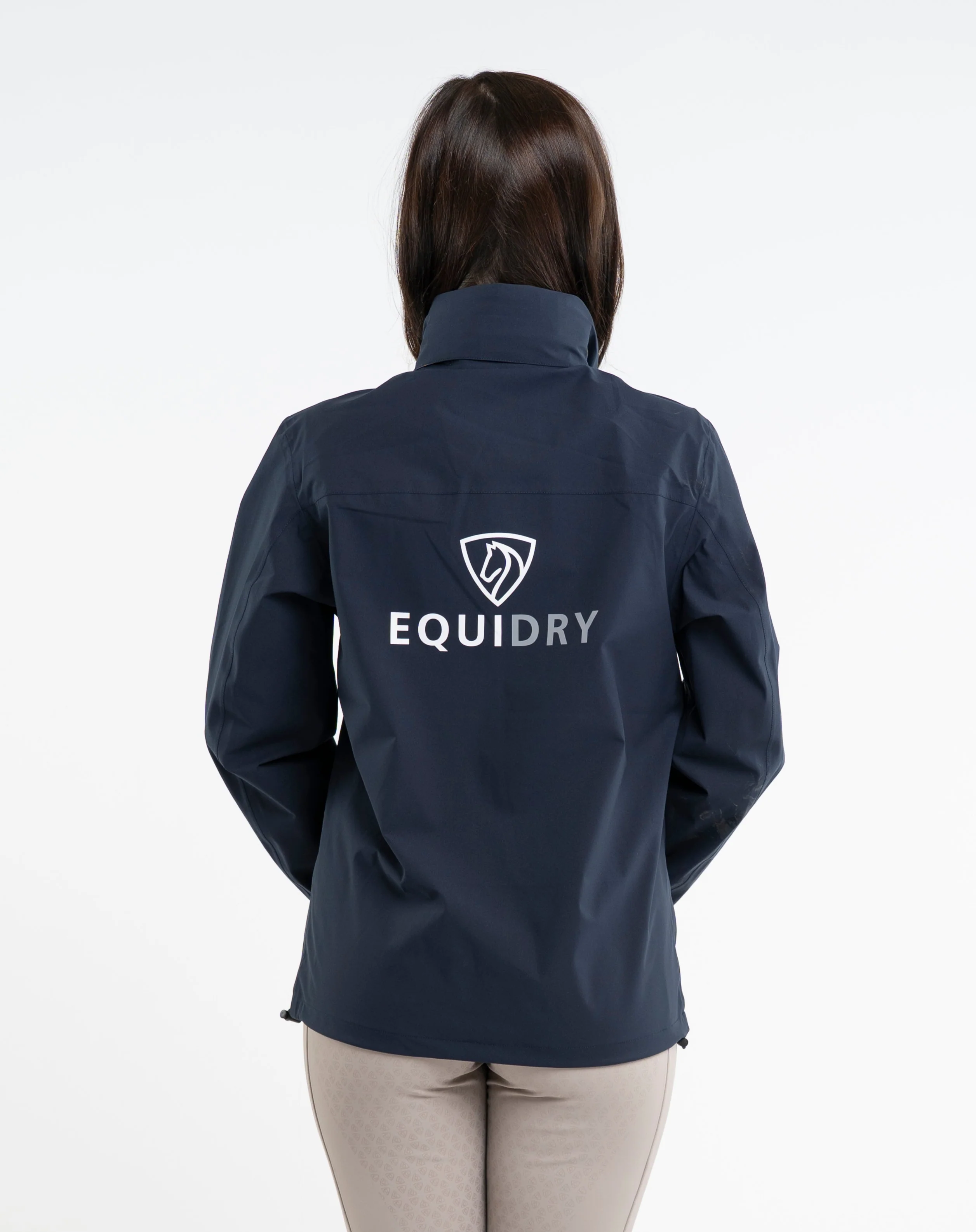 Nimbus Waterproof Pack Away Jacket | Women's | Navy - Image 6